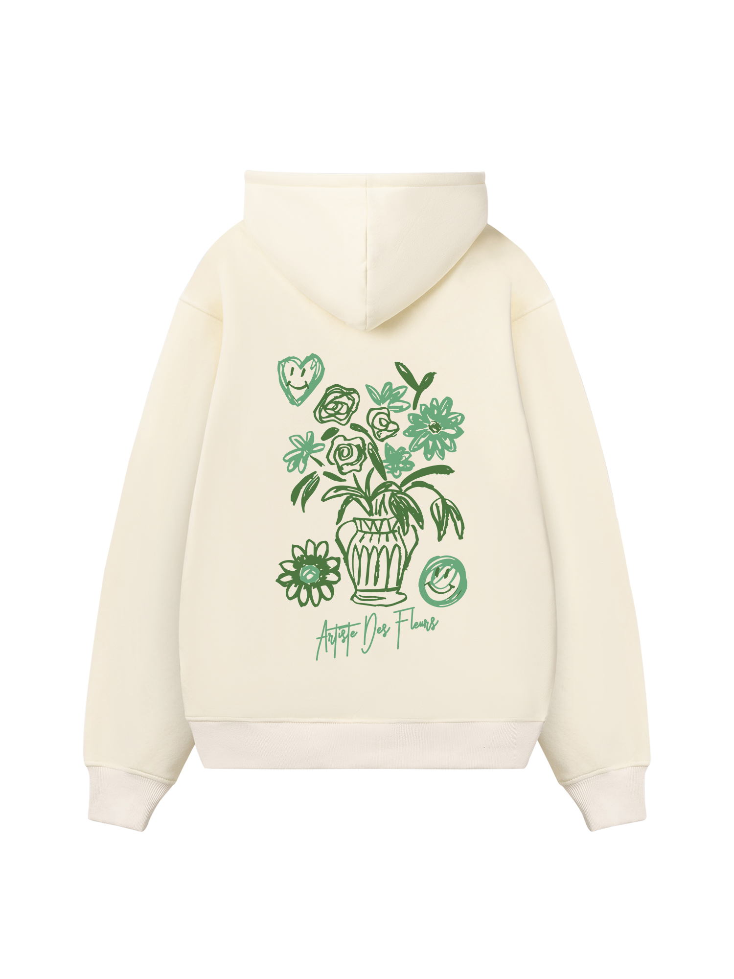 Floral Artiste Des Fleurs Hoodie