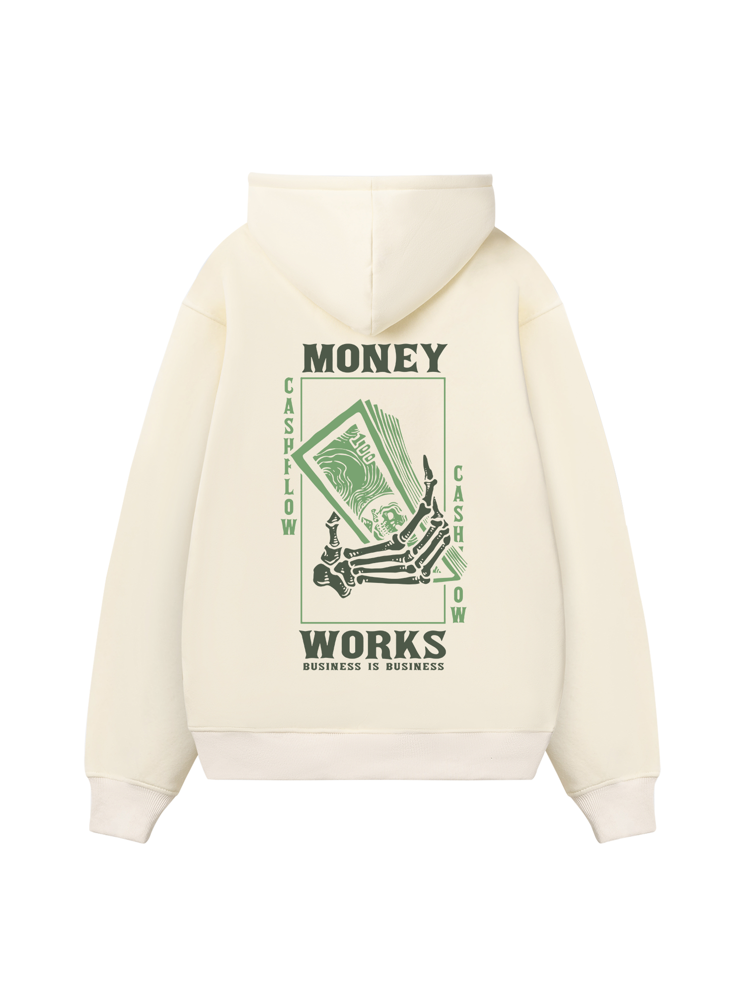 Money Works Business Is Business Hoodie