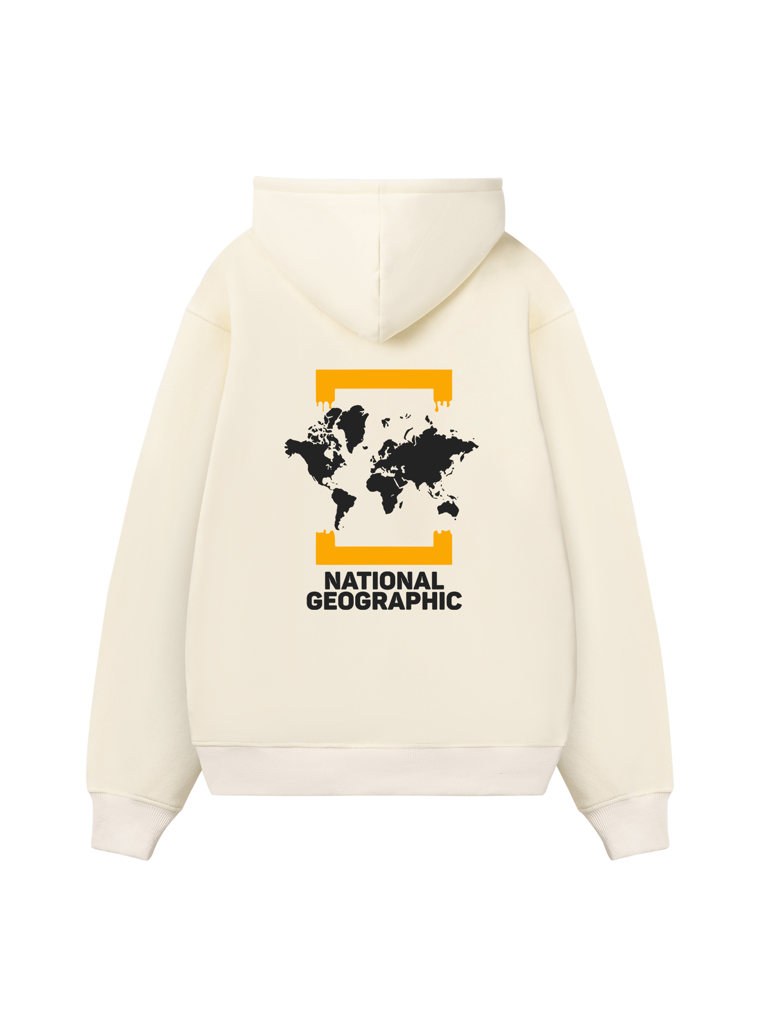 Wild Life World Map Hoodie