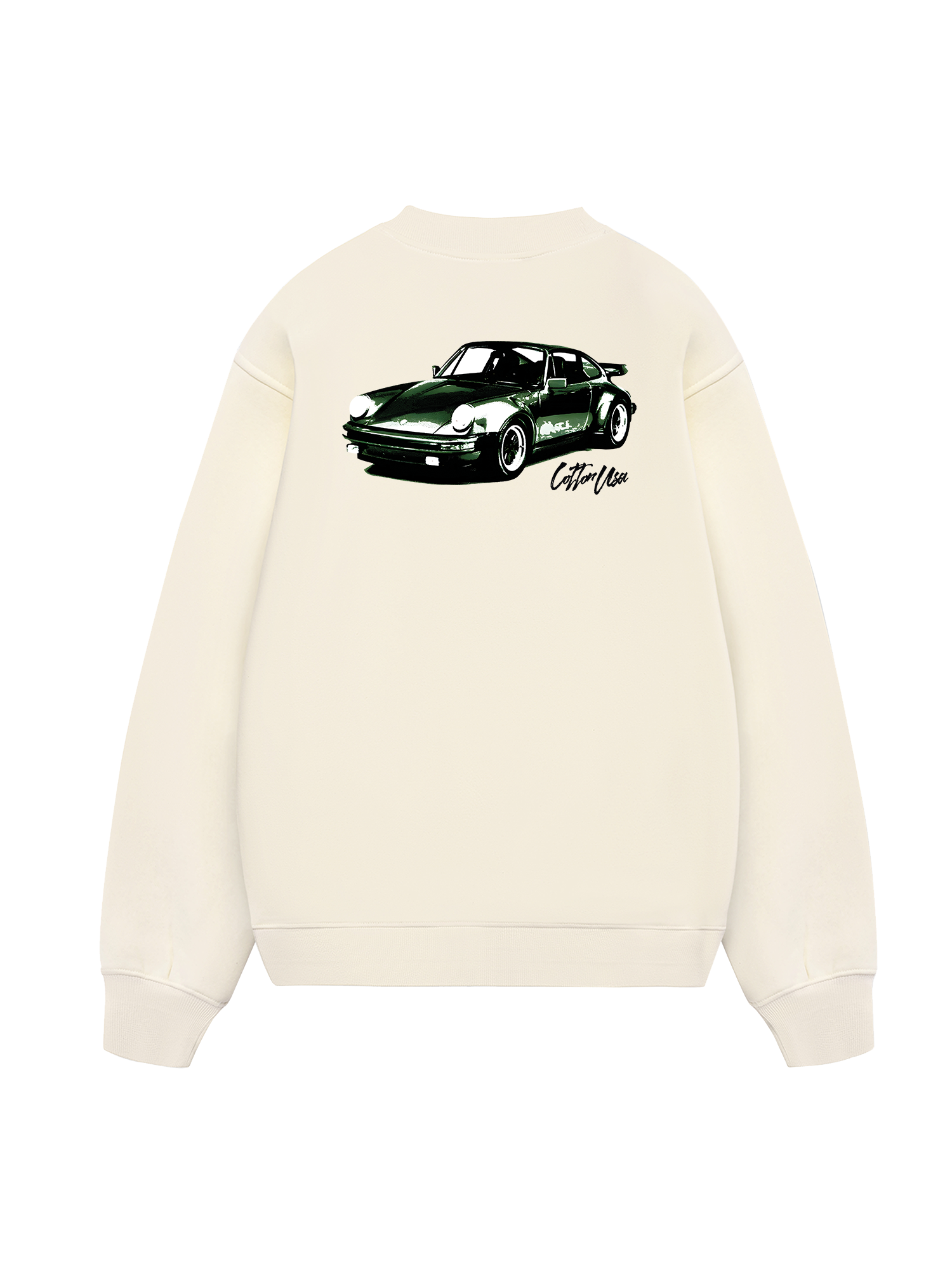 Classic Car Vintage Green  Sweater