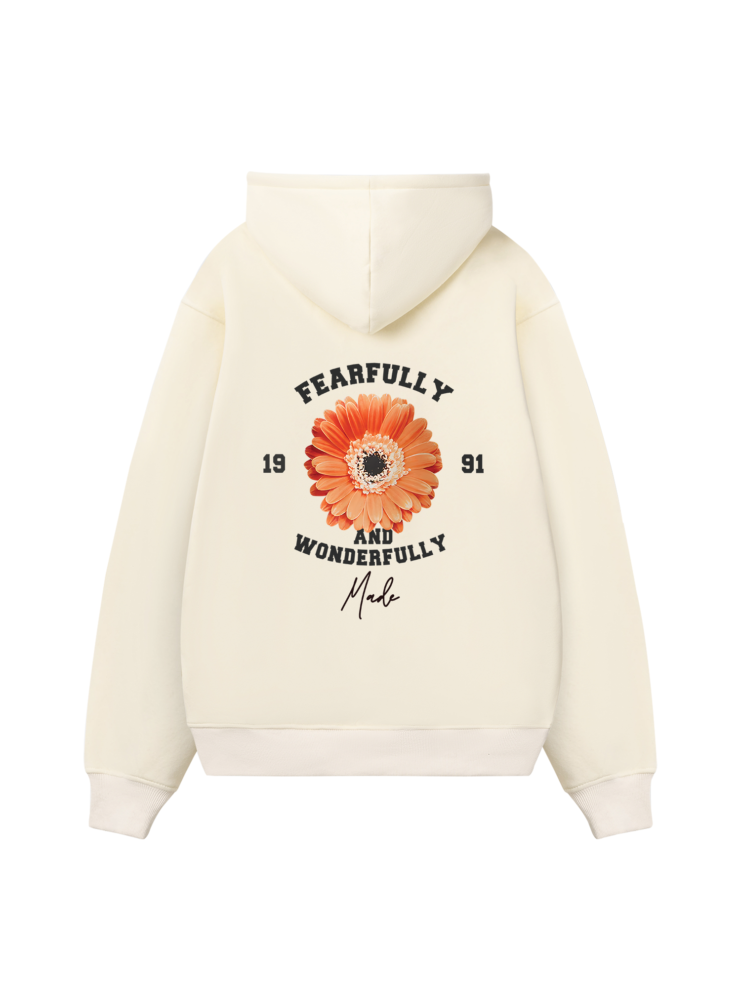 Floral Fearfully Hoodie