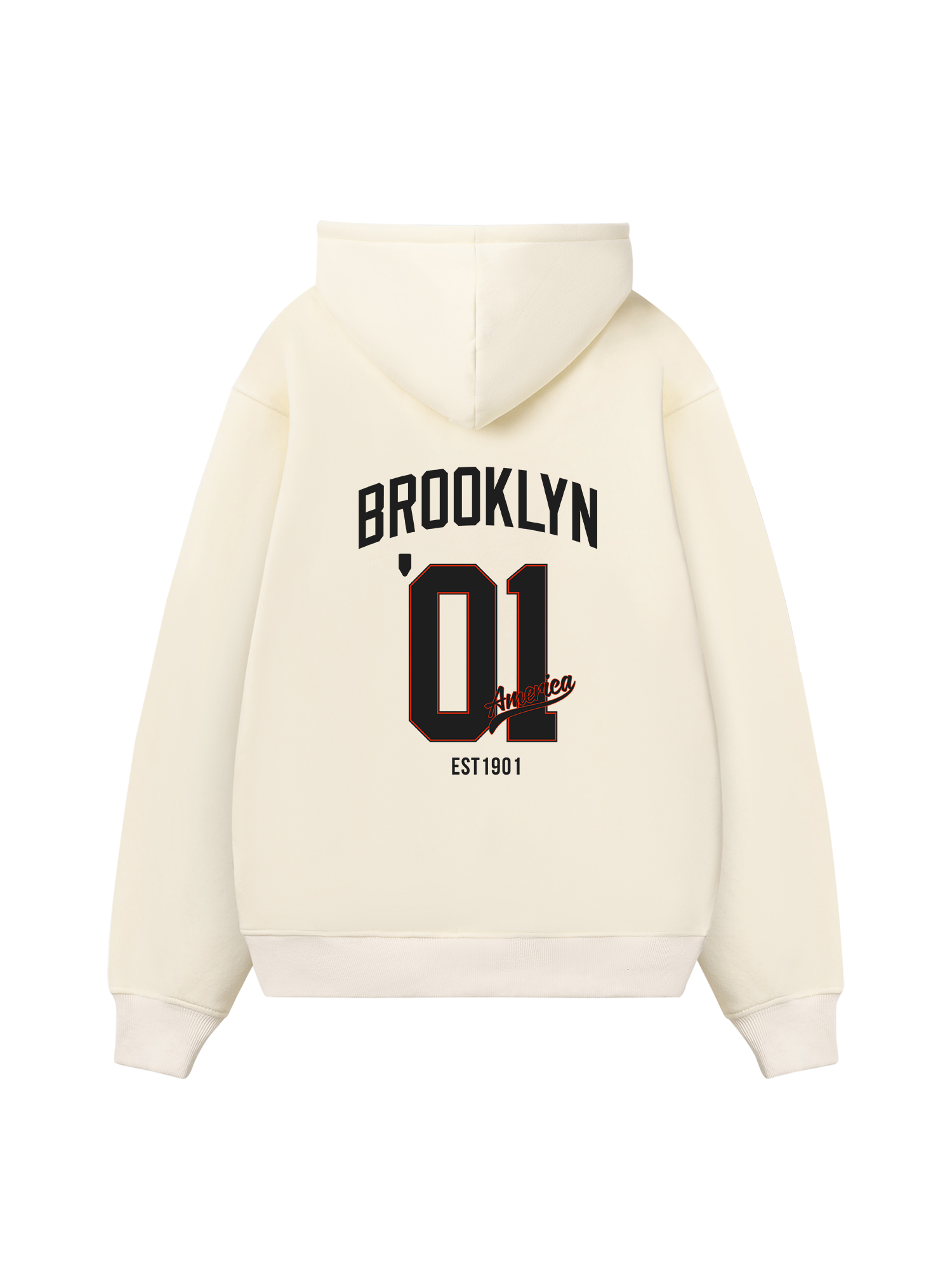 Baseball Brooklyn America Hoodie