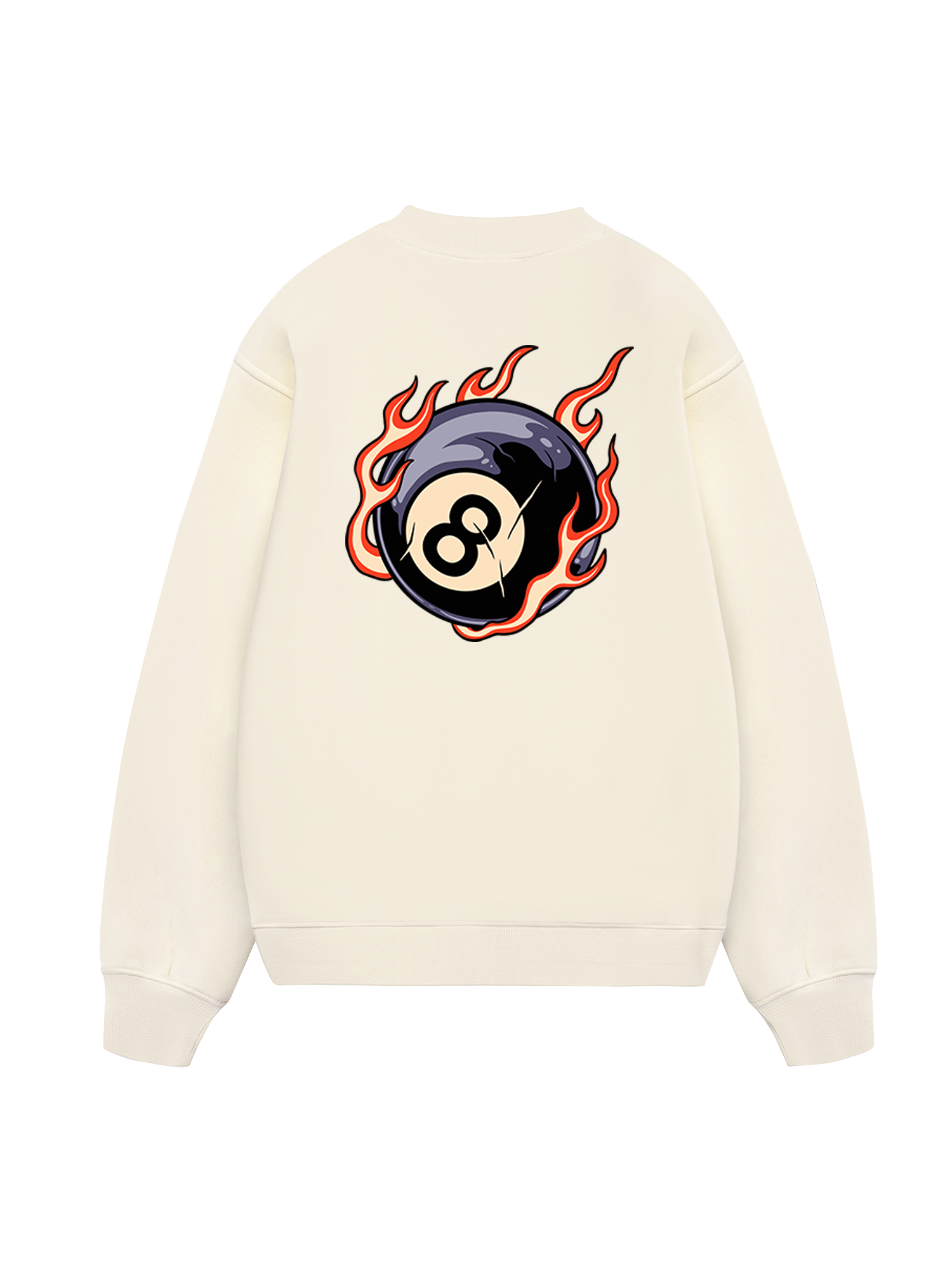Billiards Flame Eight Sweater
