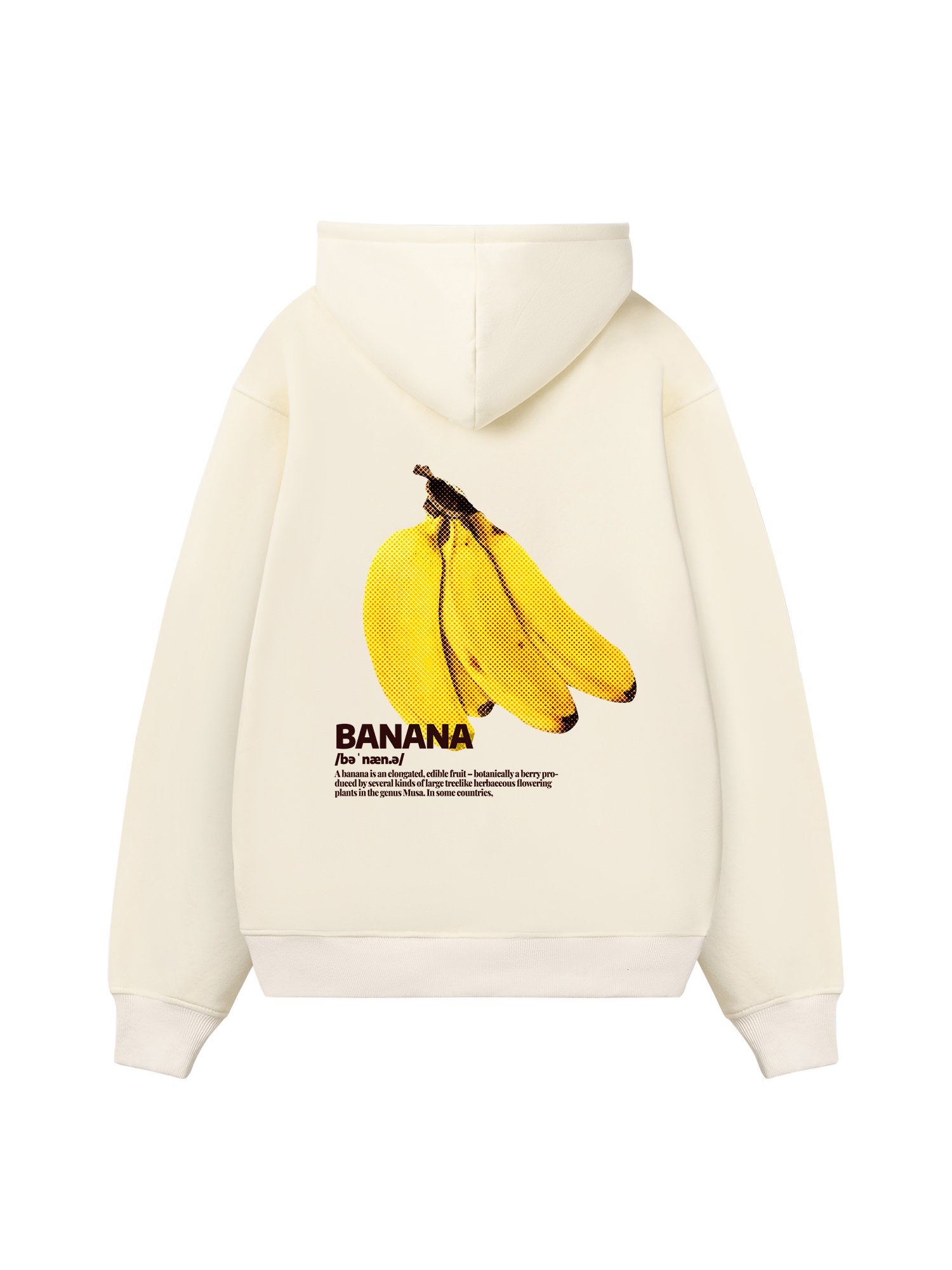 Tropical Banana Retro Hoodie