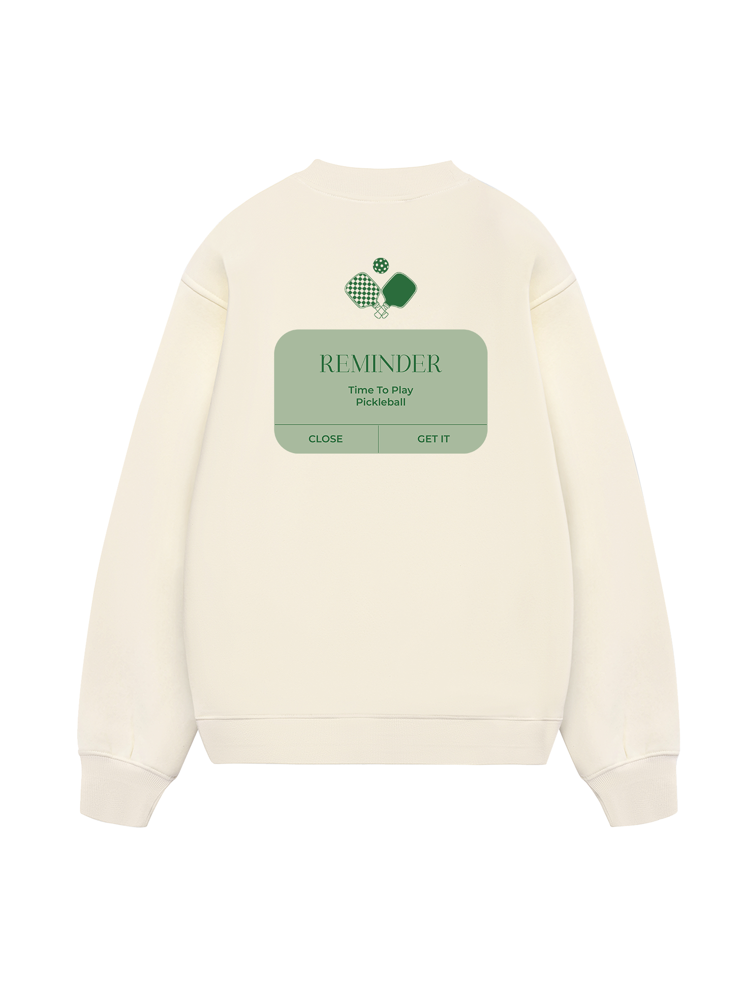 Pickleball Reminder Time To Play Pickleball Sweater