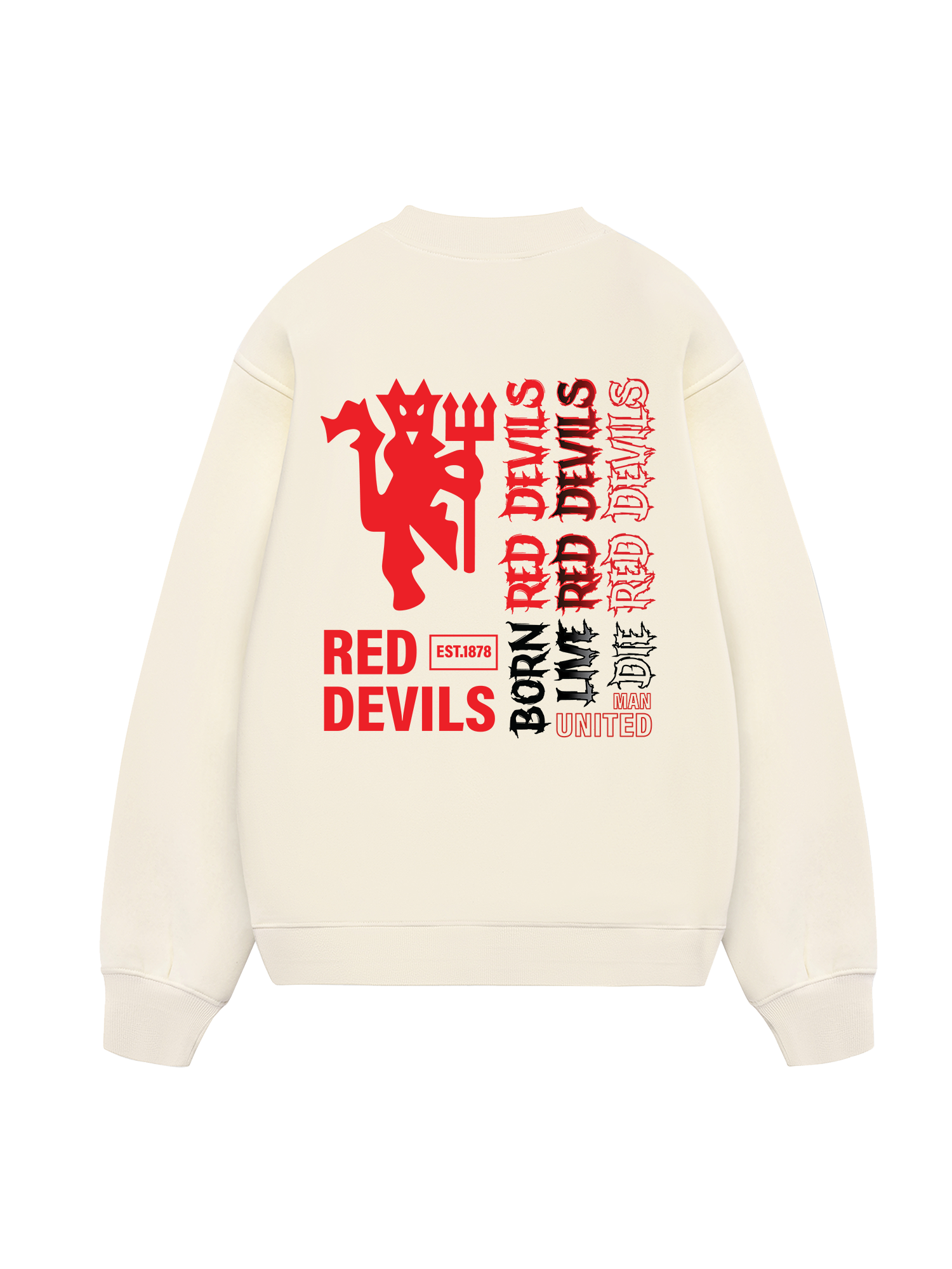 Manchester United Red Devils Est 1878 Sweater