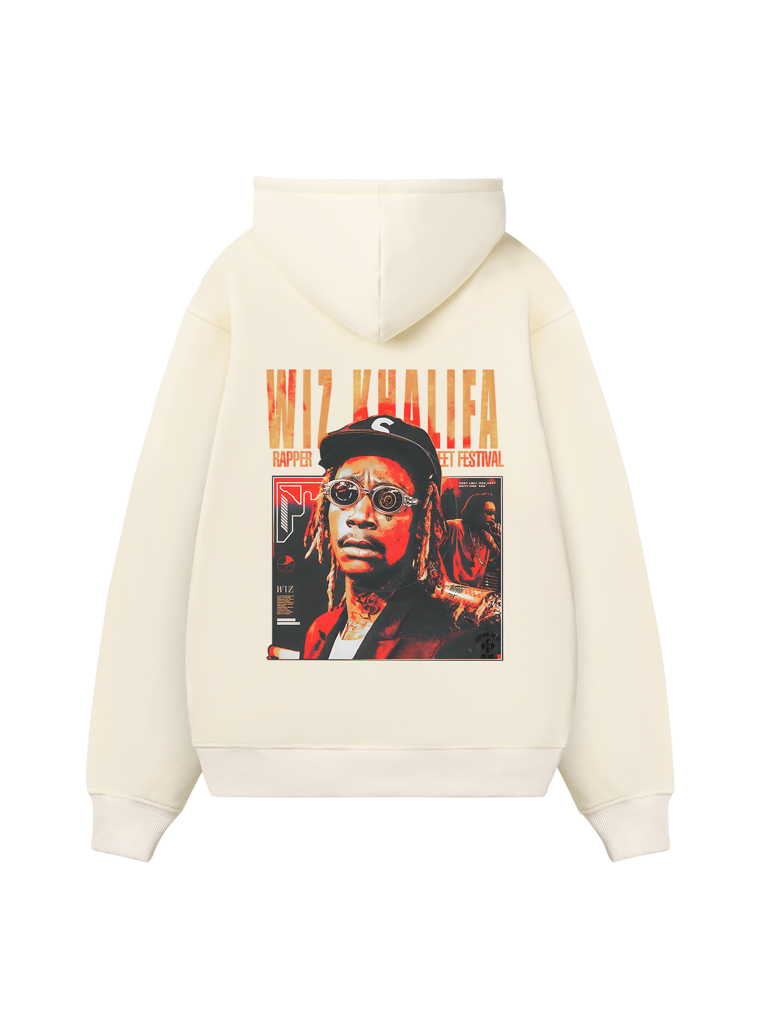 Rapper Wiz Khalifa Street Festival Hoodie