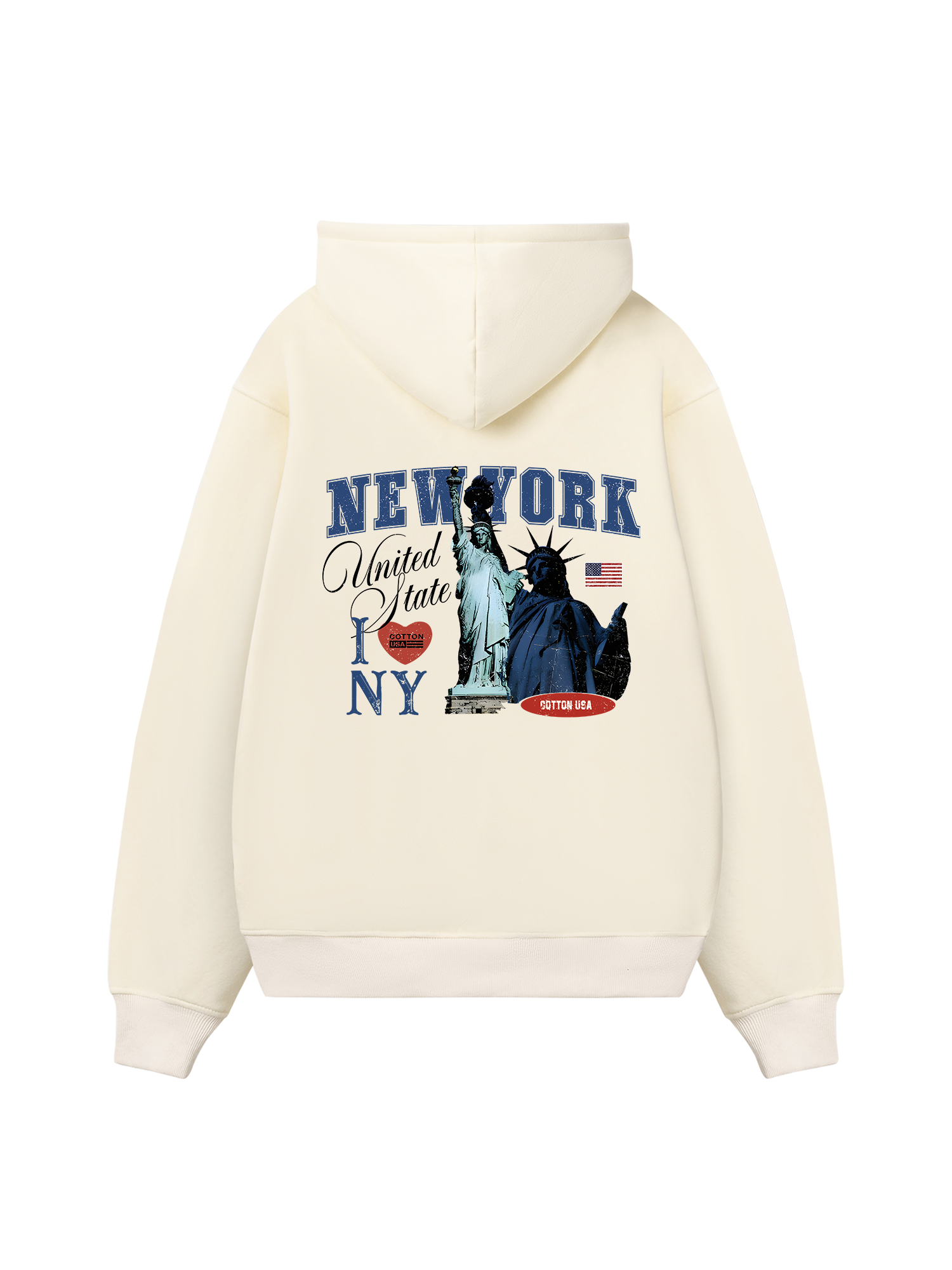 USA I Love NY Hoodie