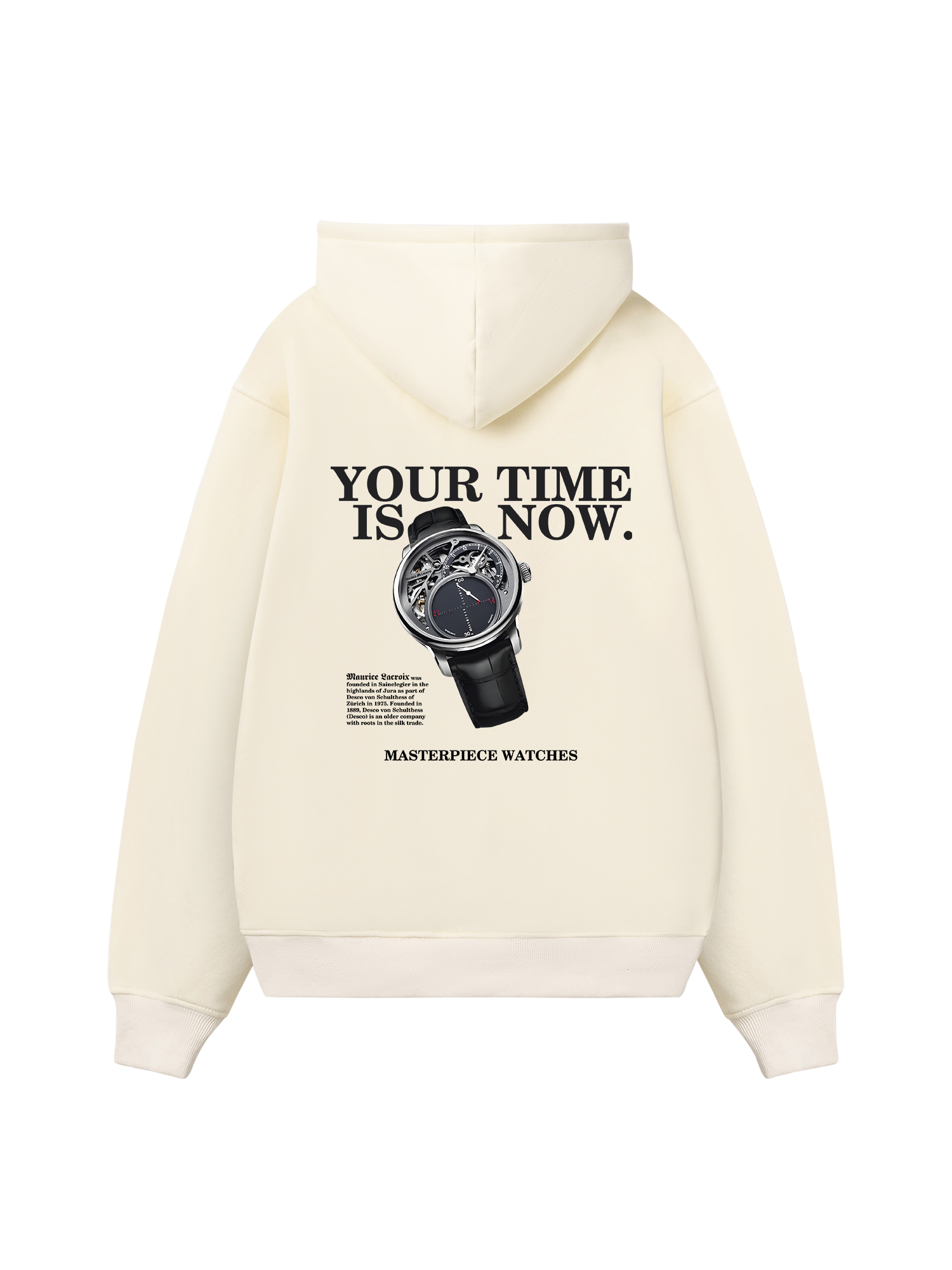 Watch Your Time Is Now Hoodie