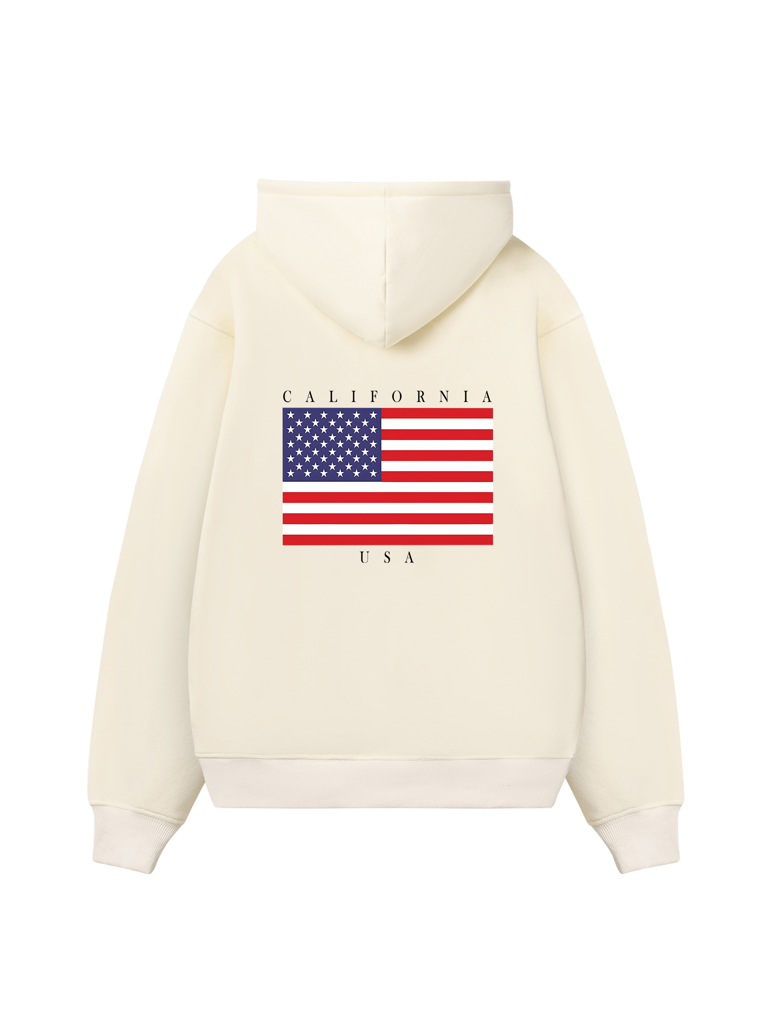 USA California Basic Style Hoodie
