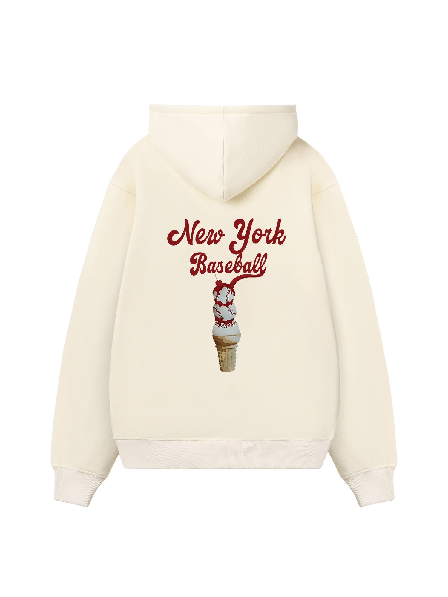 Baseball NewYork Ice Cream Hoodie