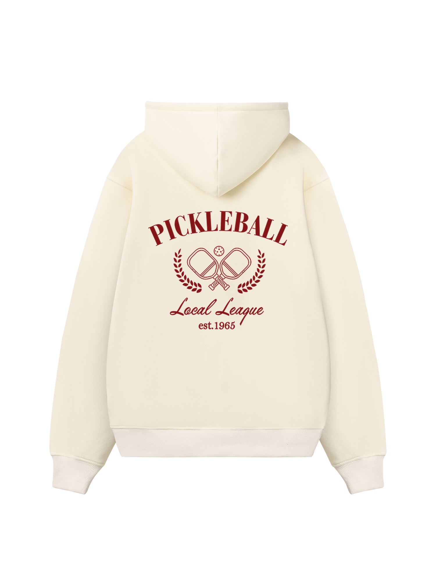 Pickleball Red Local League Hoodie