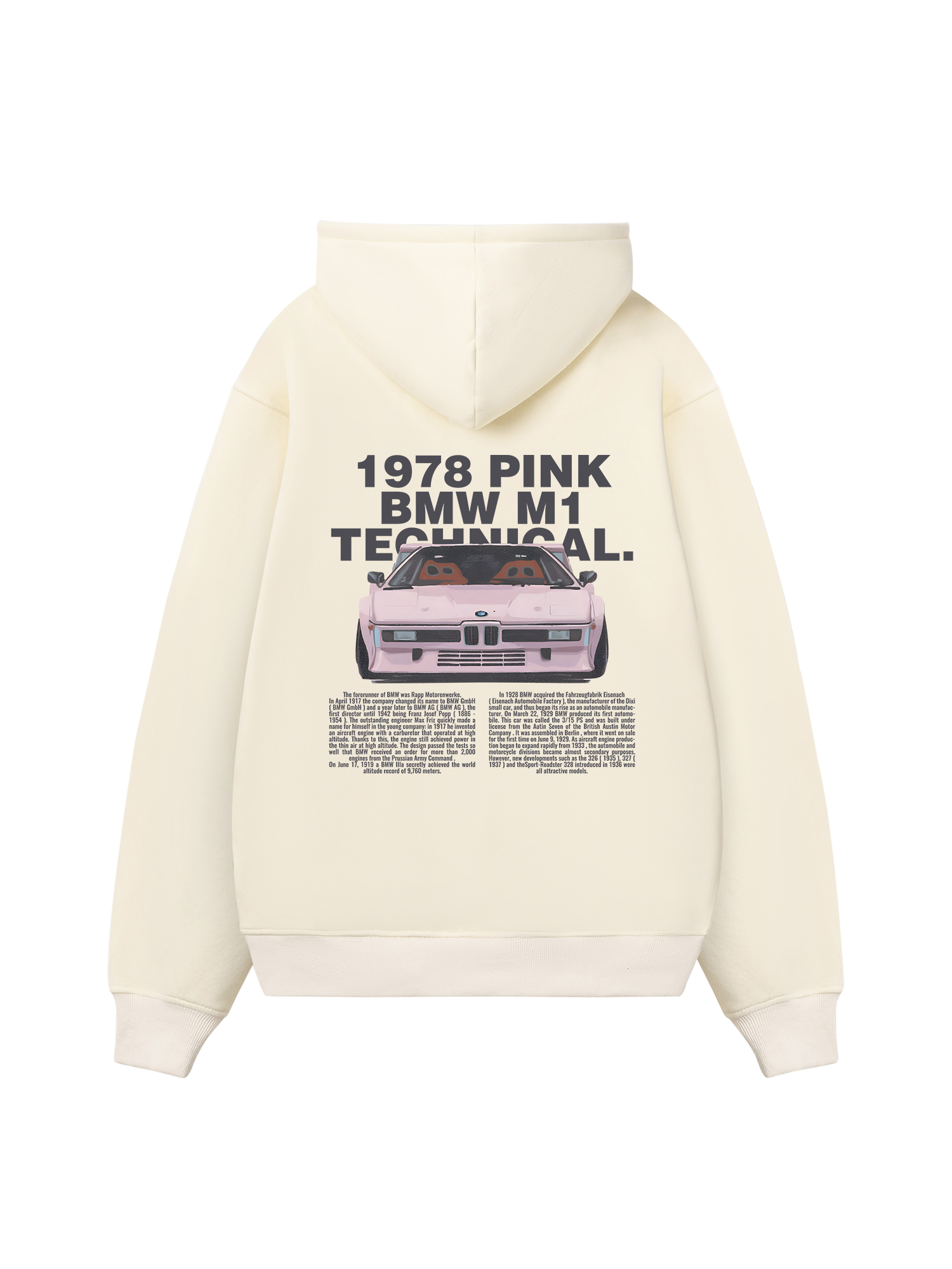 BMW Pink Technical Hoodie