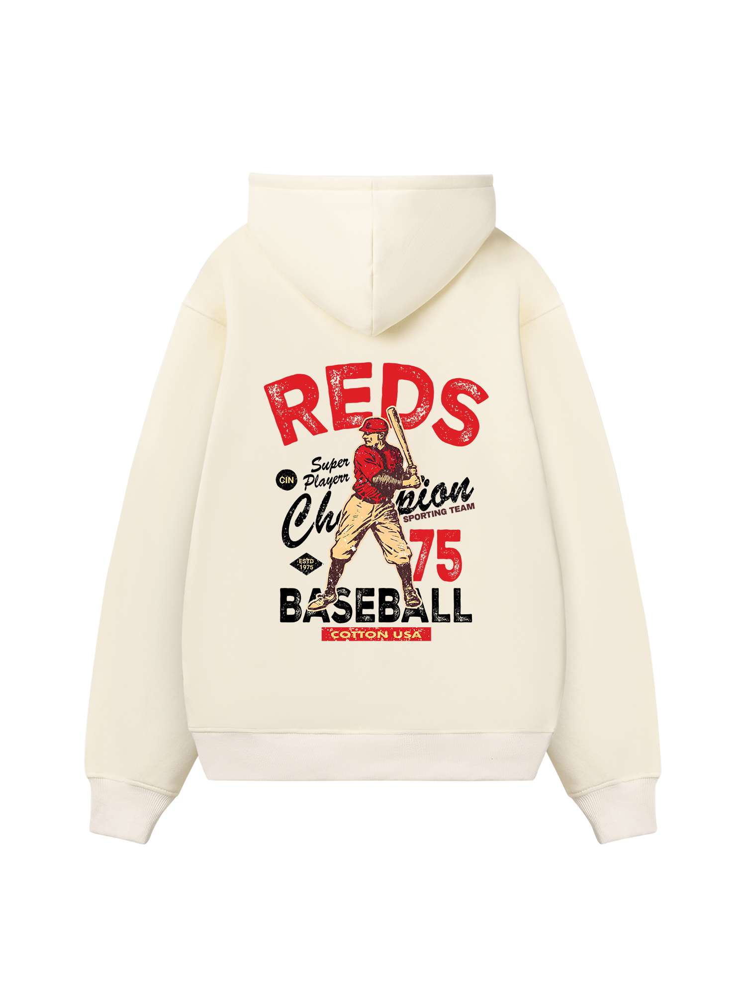 Baseball Super Player Hoodie