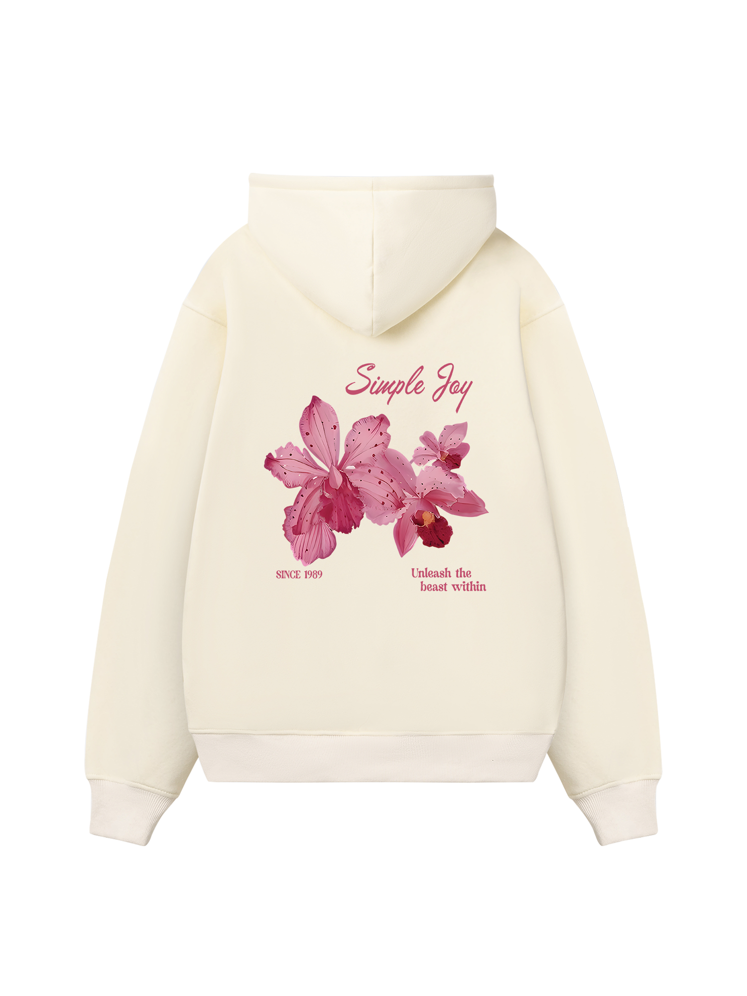 Floral Simple Day Hoodie