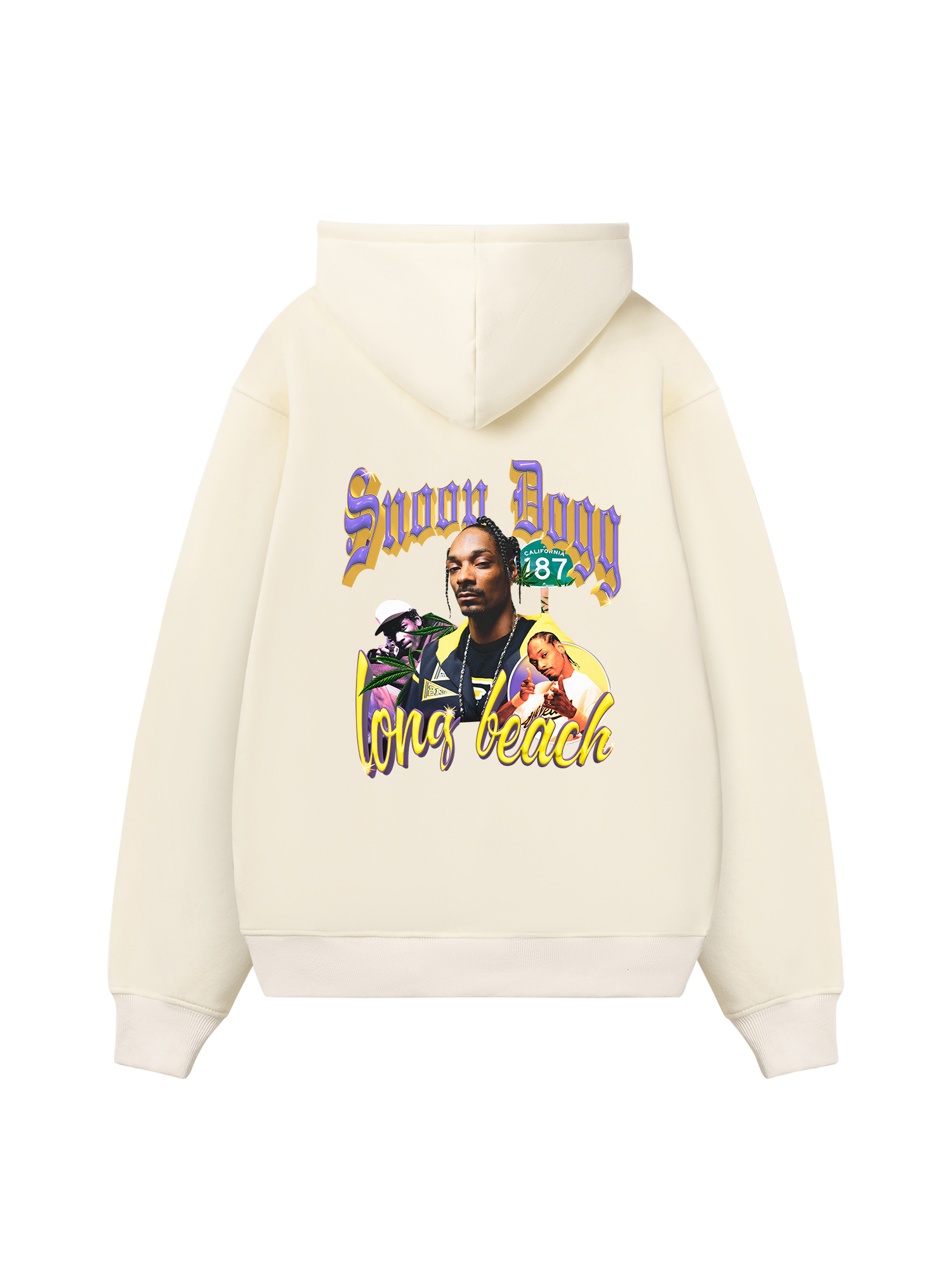 Rapper Snoop Dogg 187 Cali Hoodie