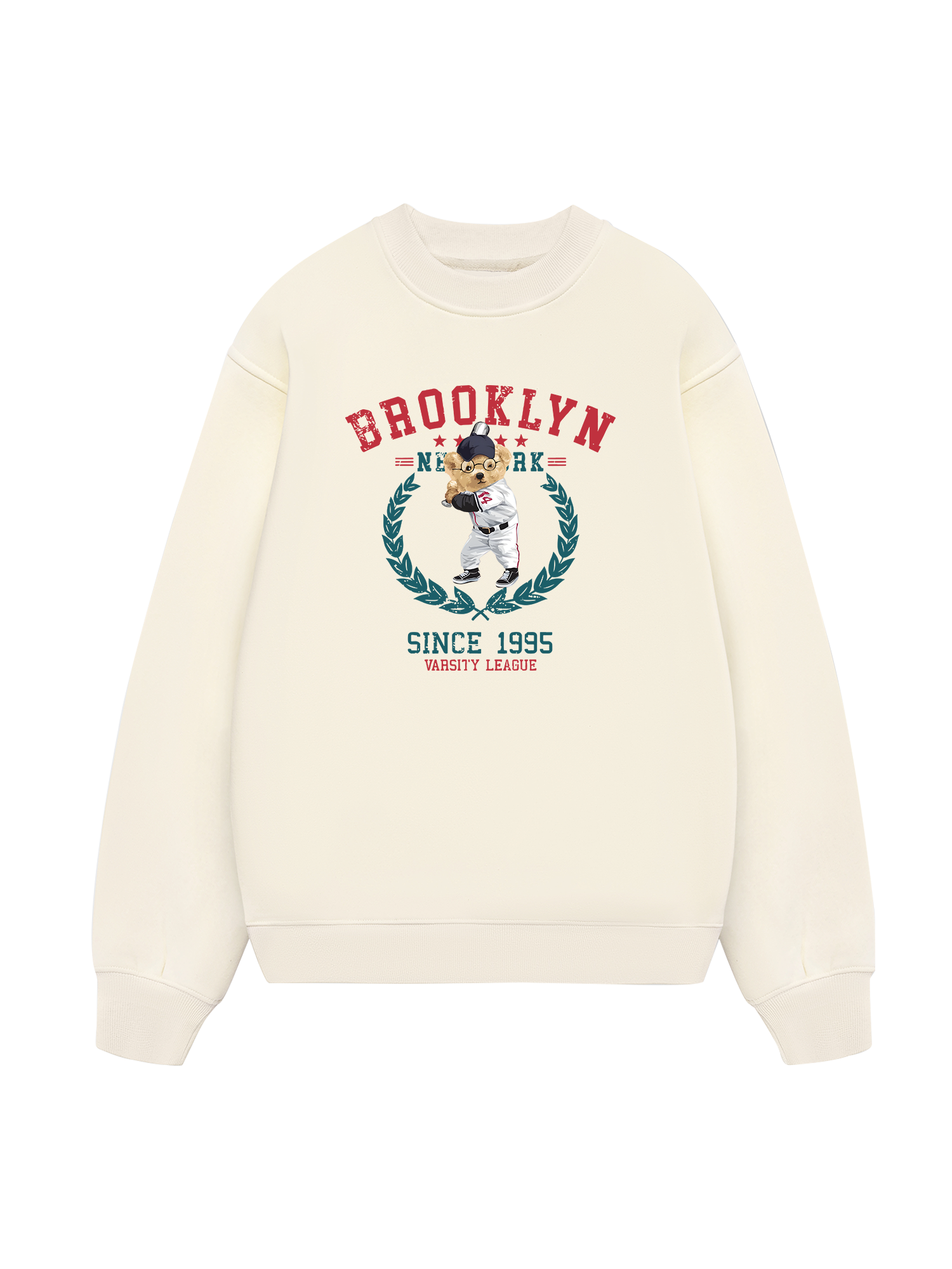 Baseball Teddy Team Sweater