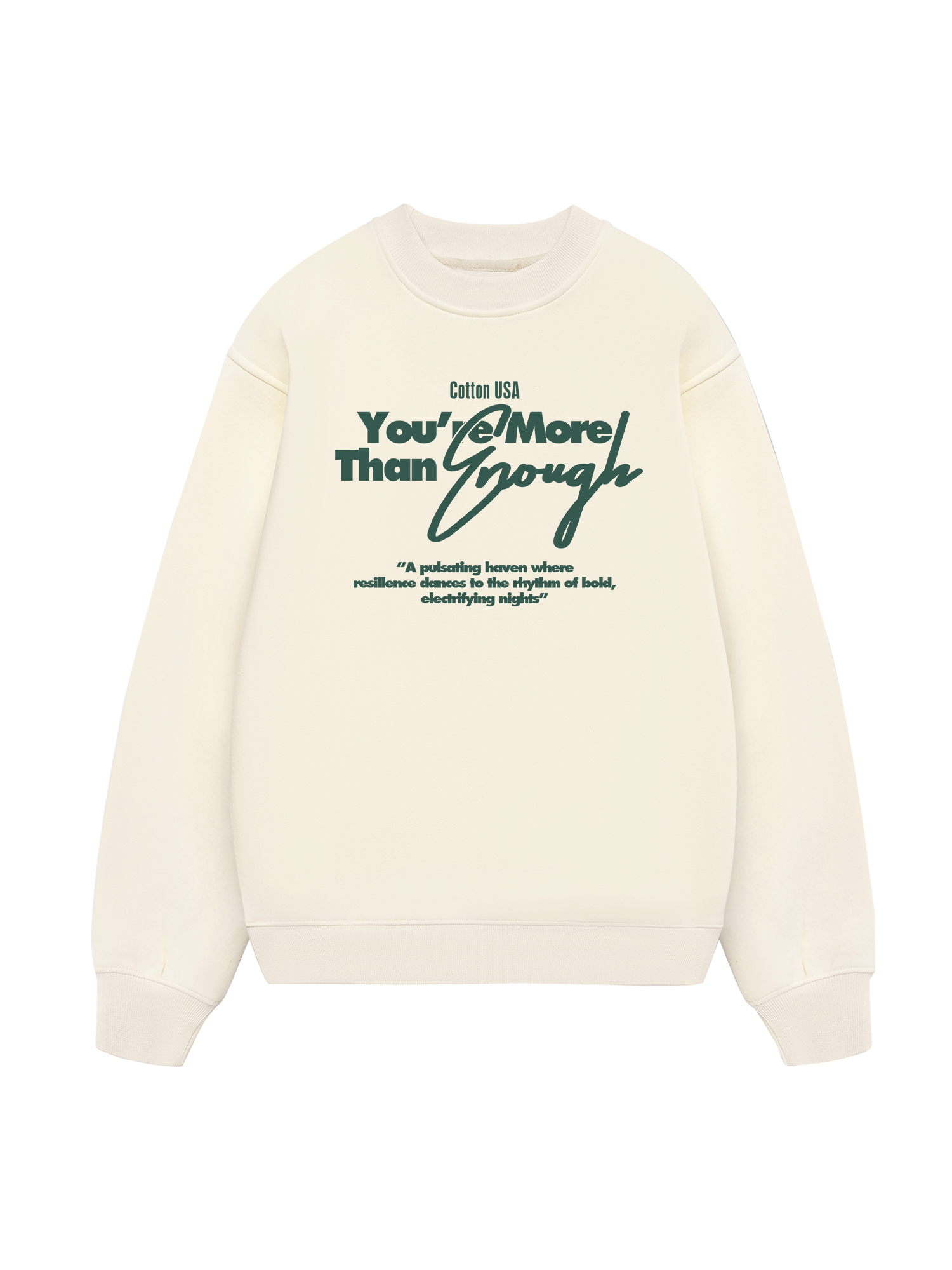 USA More Than Enough Sweater