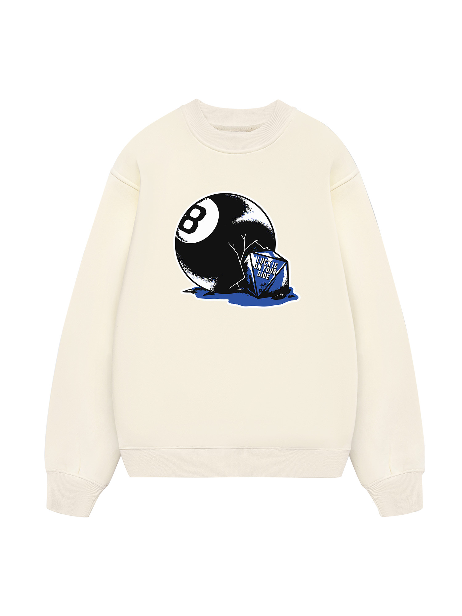 Billiards Lucky Is On Your Side Sweater