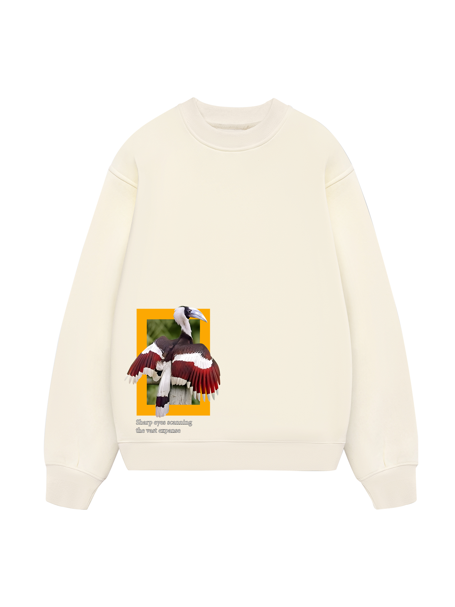 Wild Life Sharp Eyes Scanning Sweater