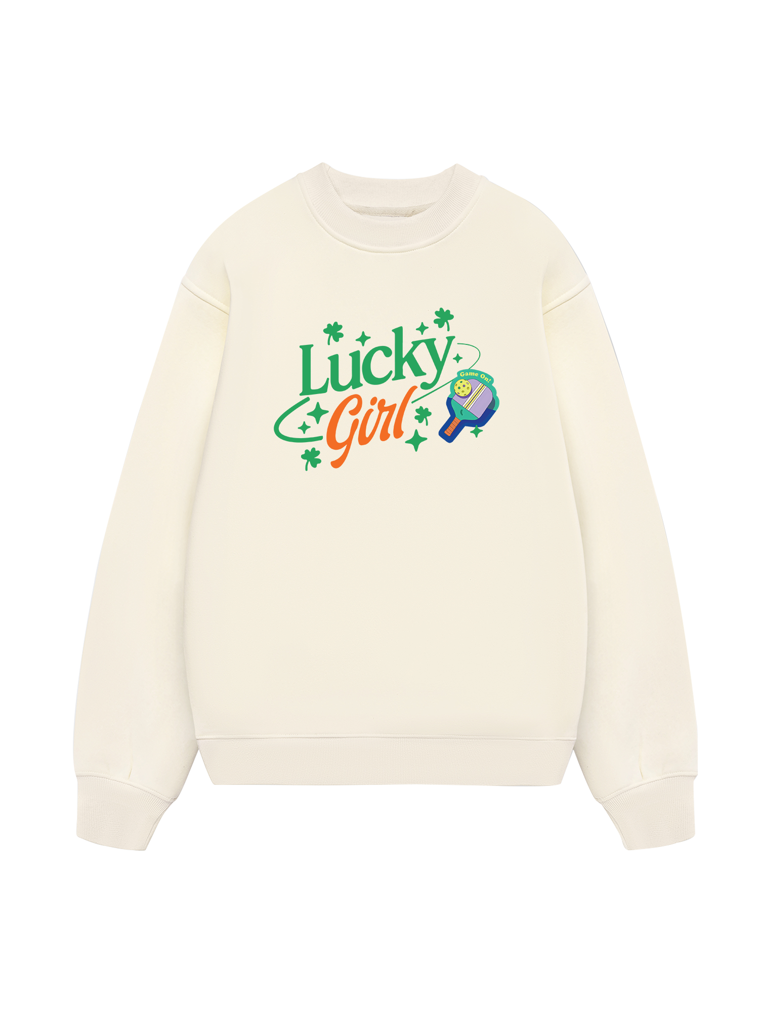 Pickleball Lucky Girl Sweater