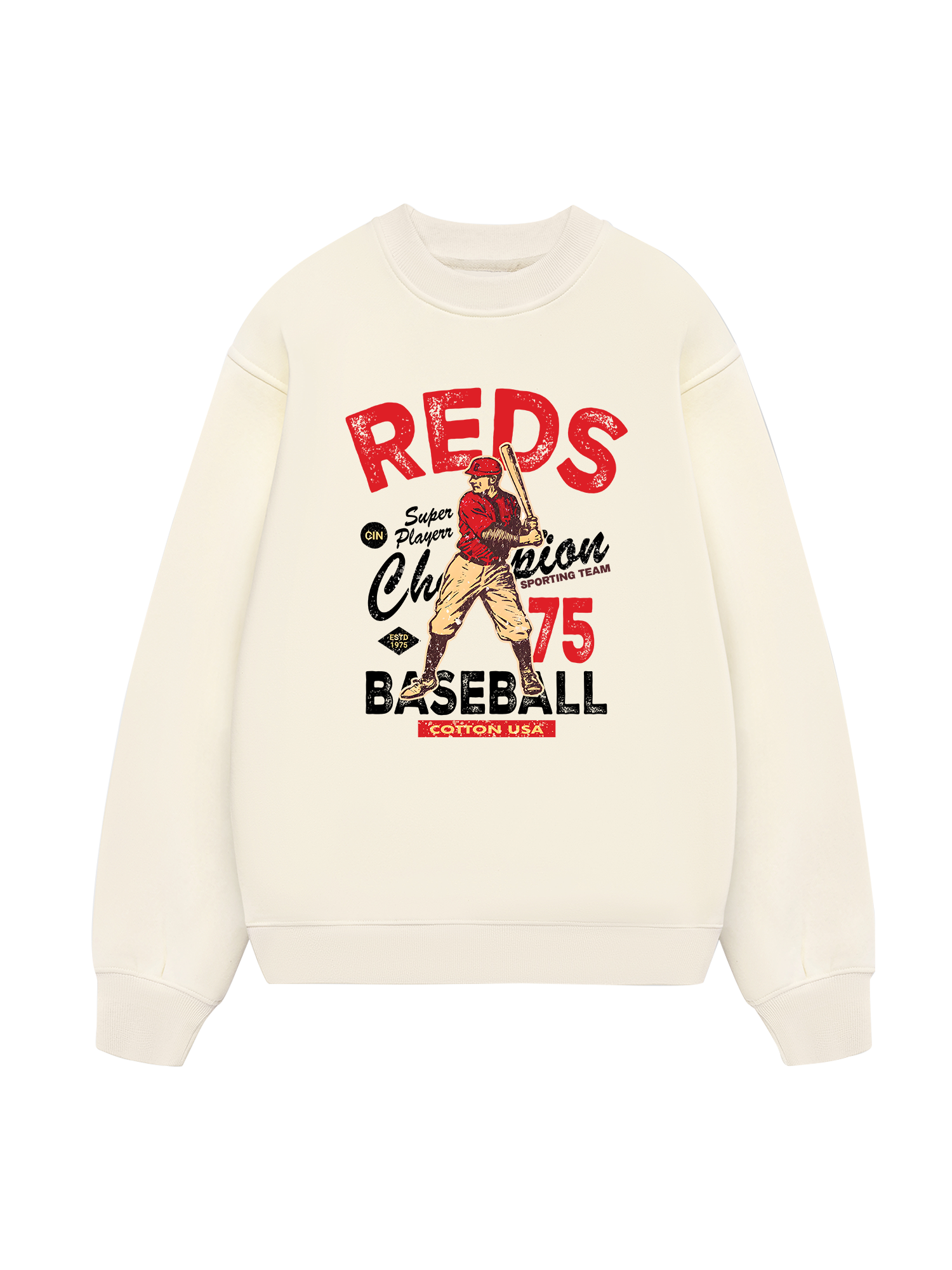Baseball Super Player Sweater