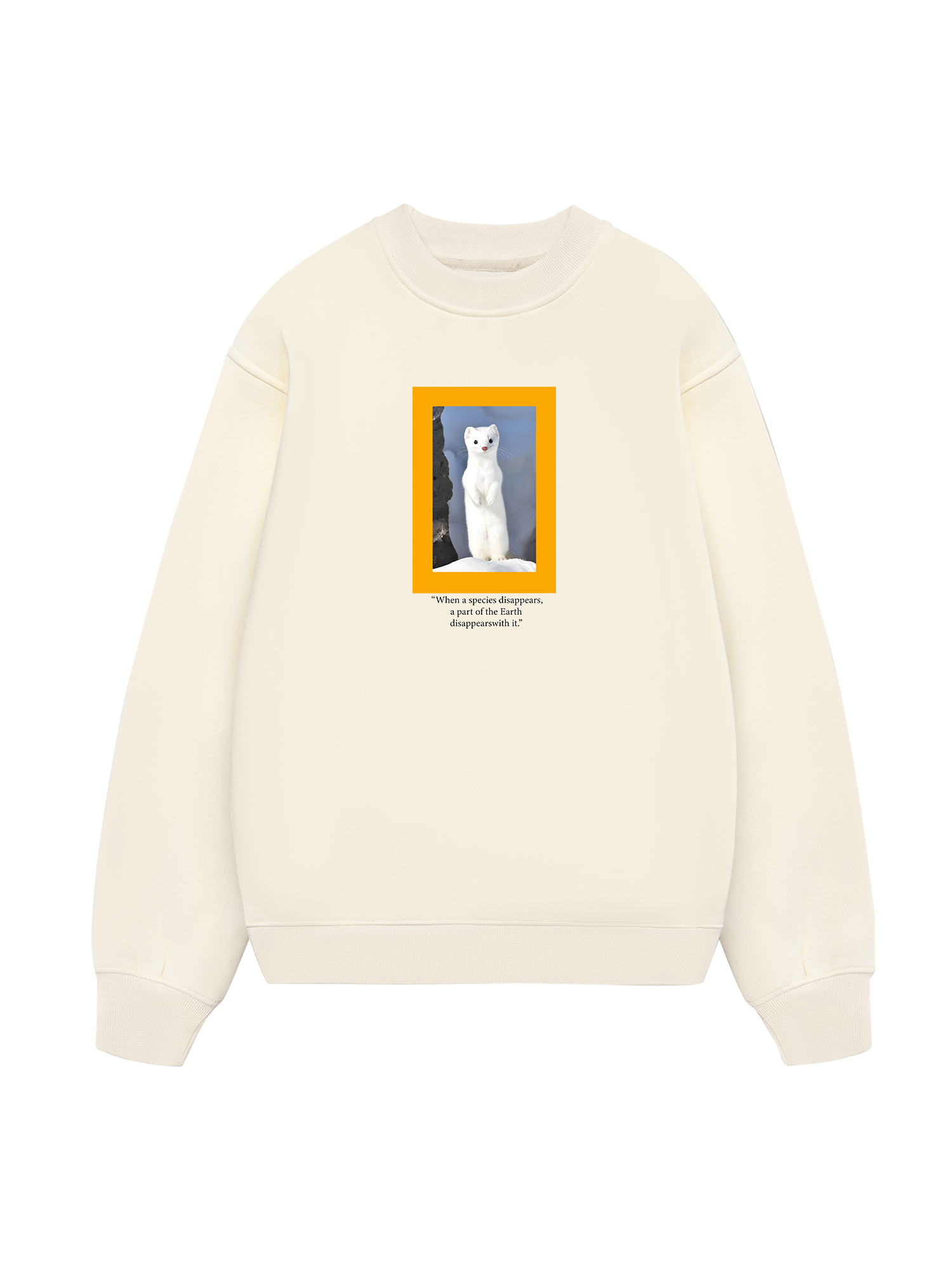 Wild Life When A Species Disappears Sweater