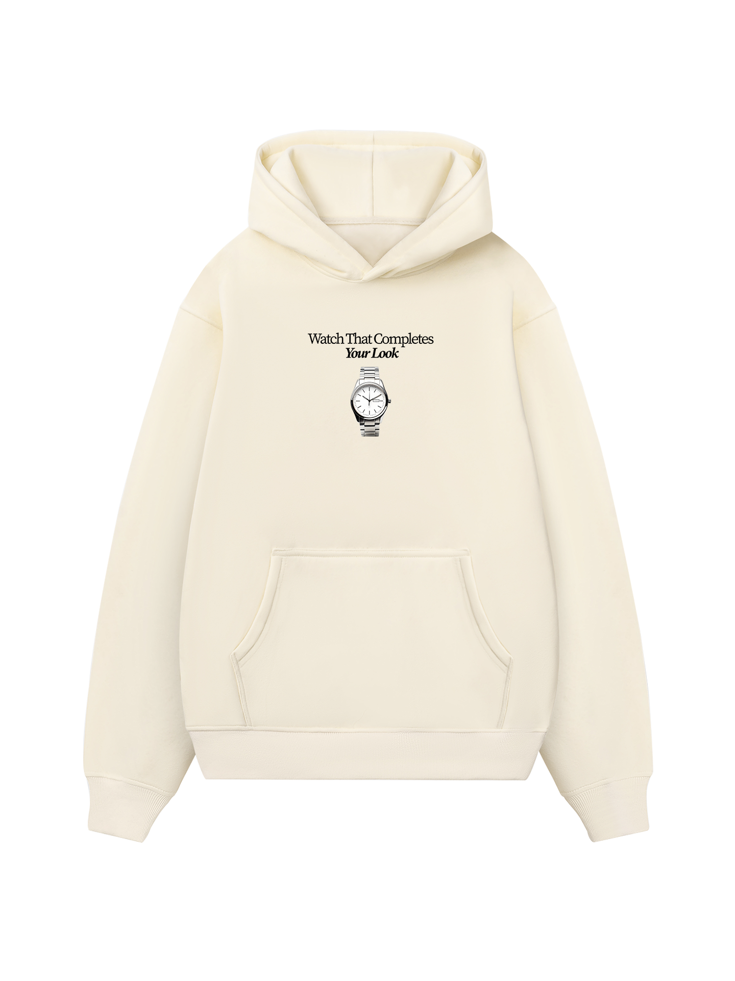 Watch That Completes Hoodie