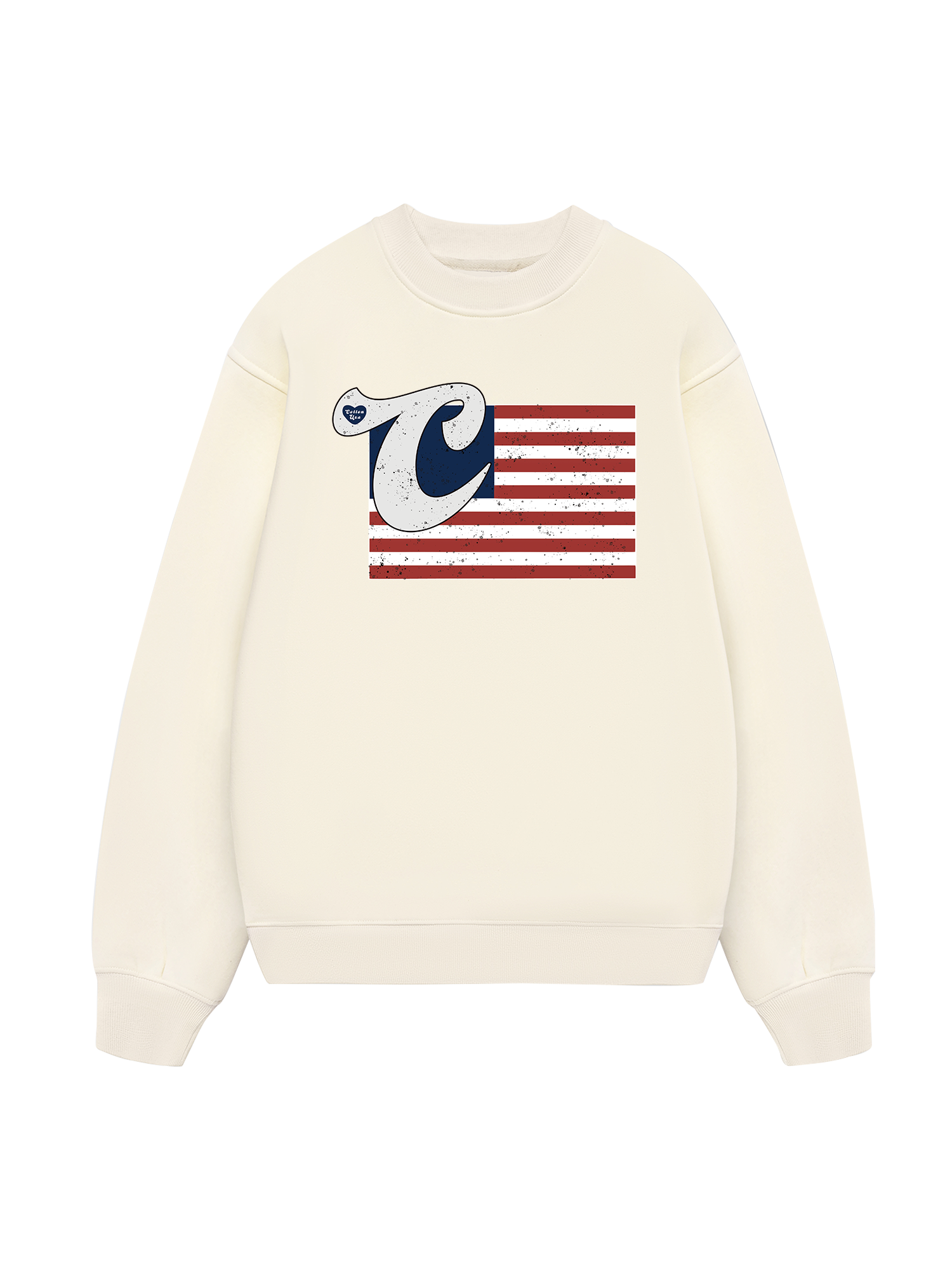 USA Vintage Flag Sweater