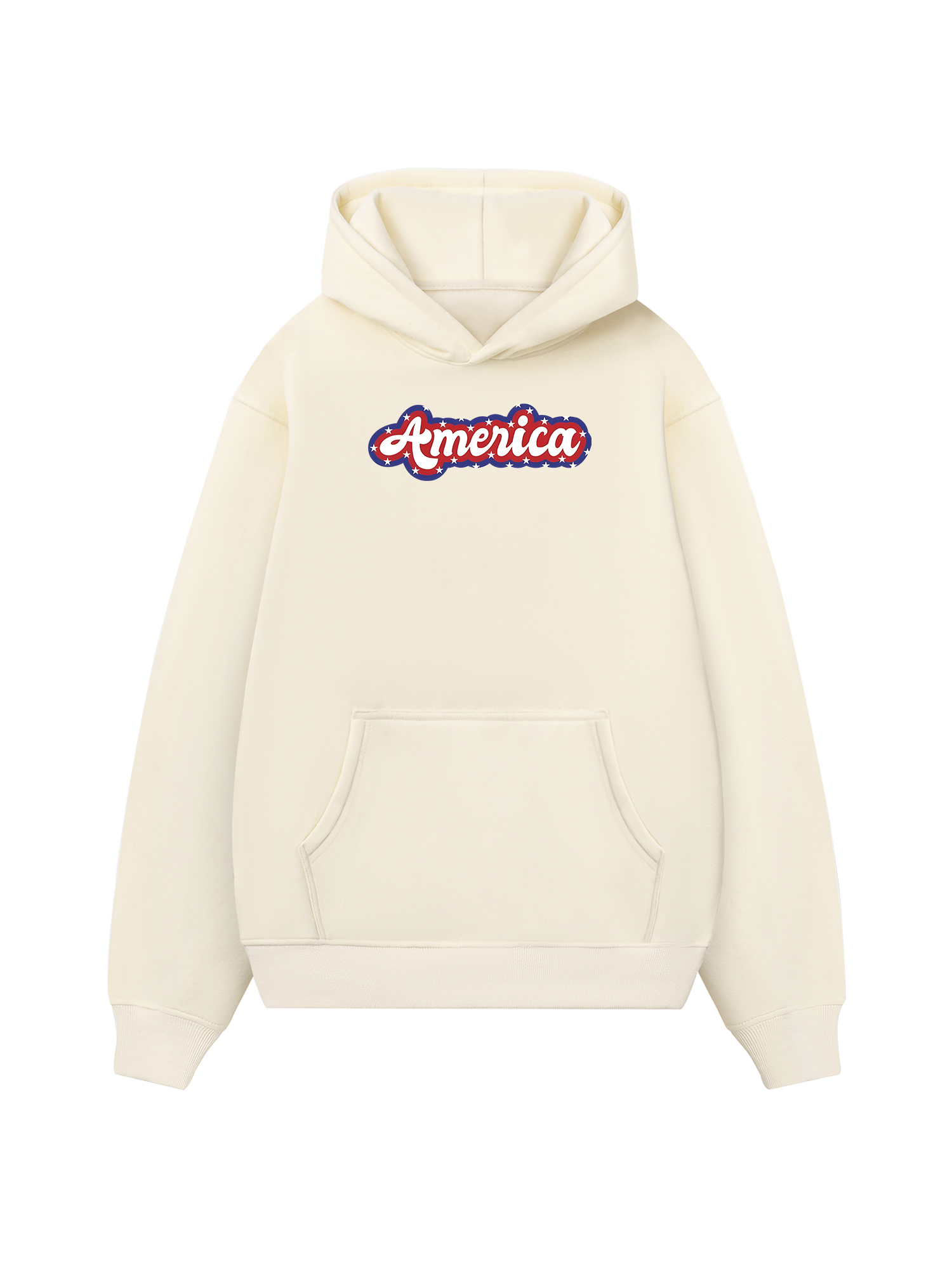USA Retro Flag America Hoodie