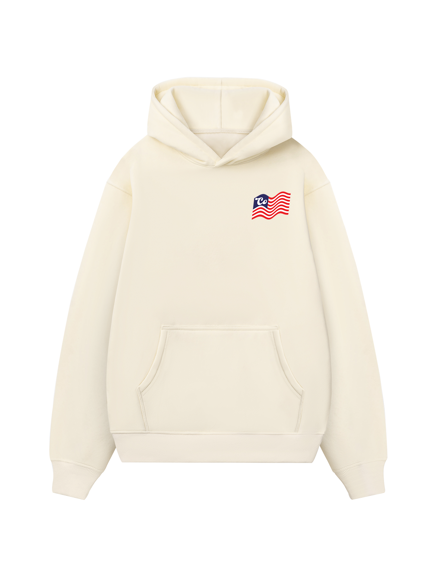 USA Cotton USA Flag Hoodie
