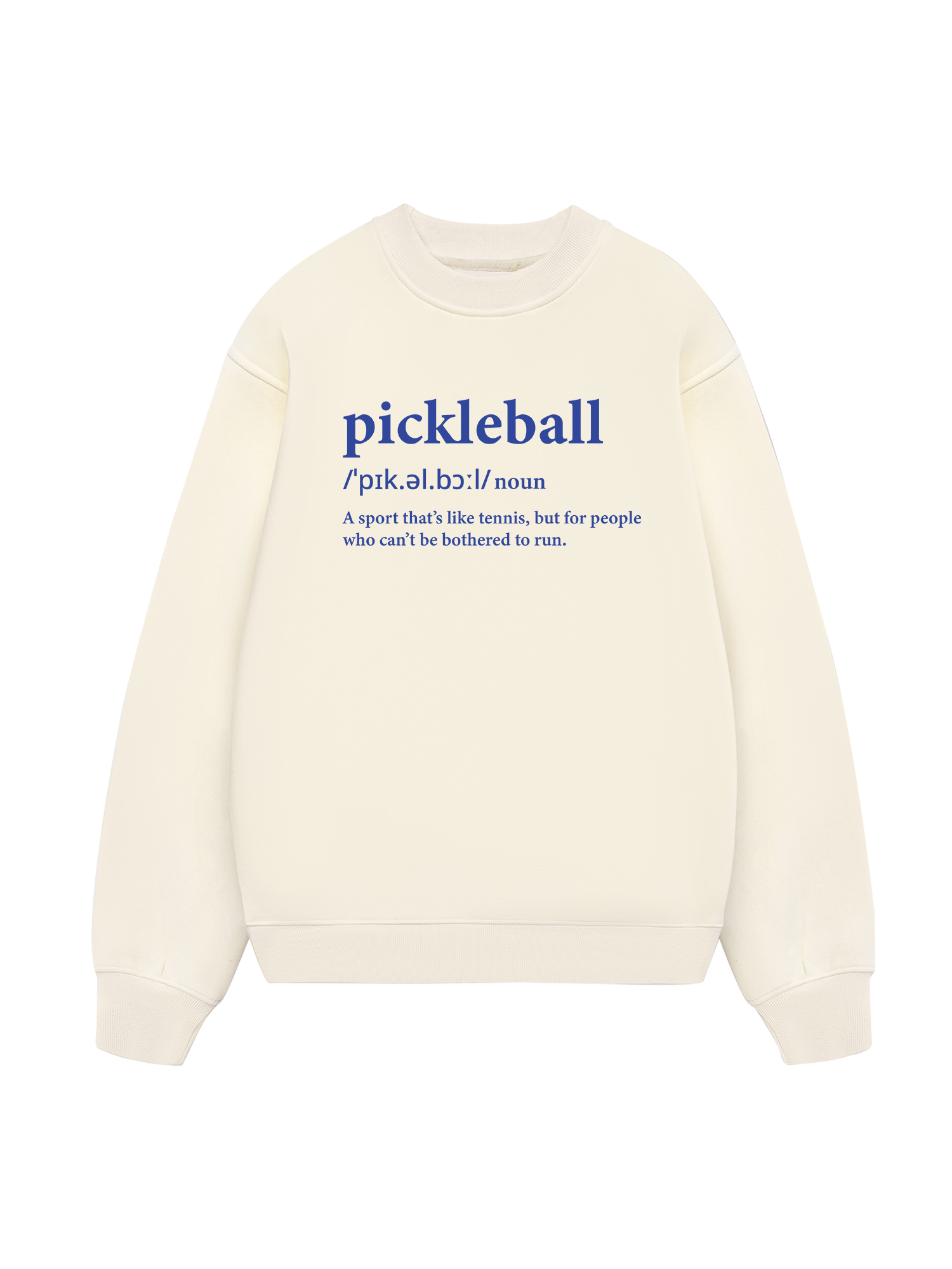 Pickleball Dictionary Sweater