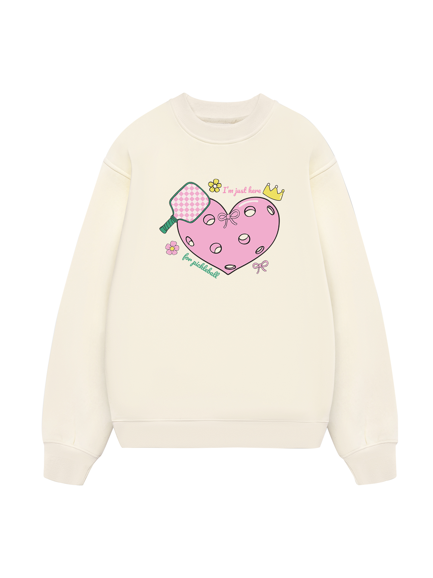 I_m Just Here For Pickleball Sweater