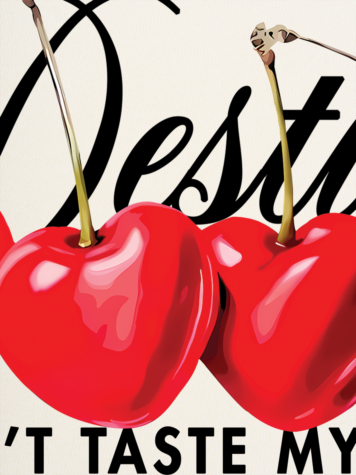 Áo Thun Ringer Relaxed Fit Cherry Destiny