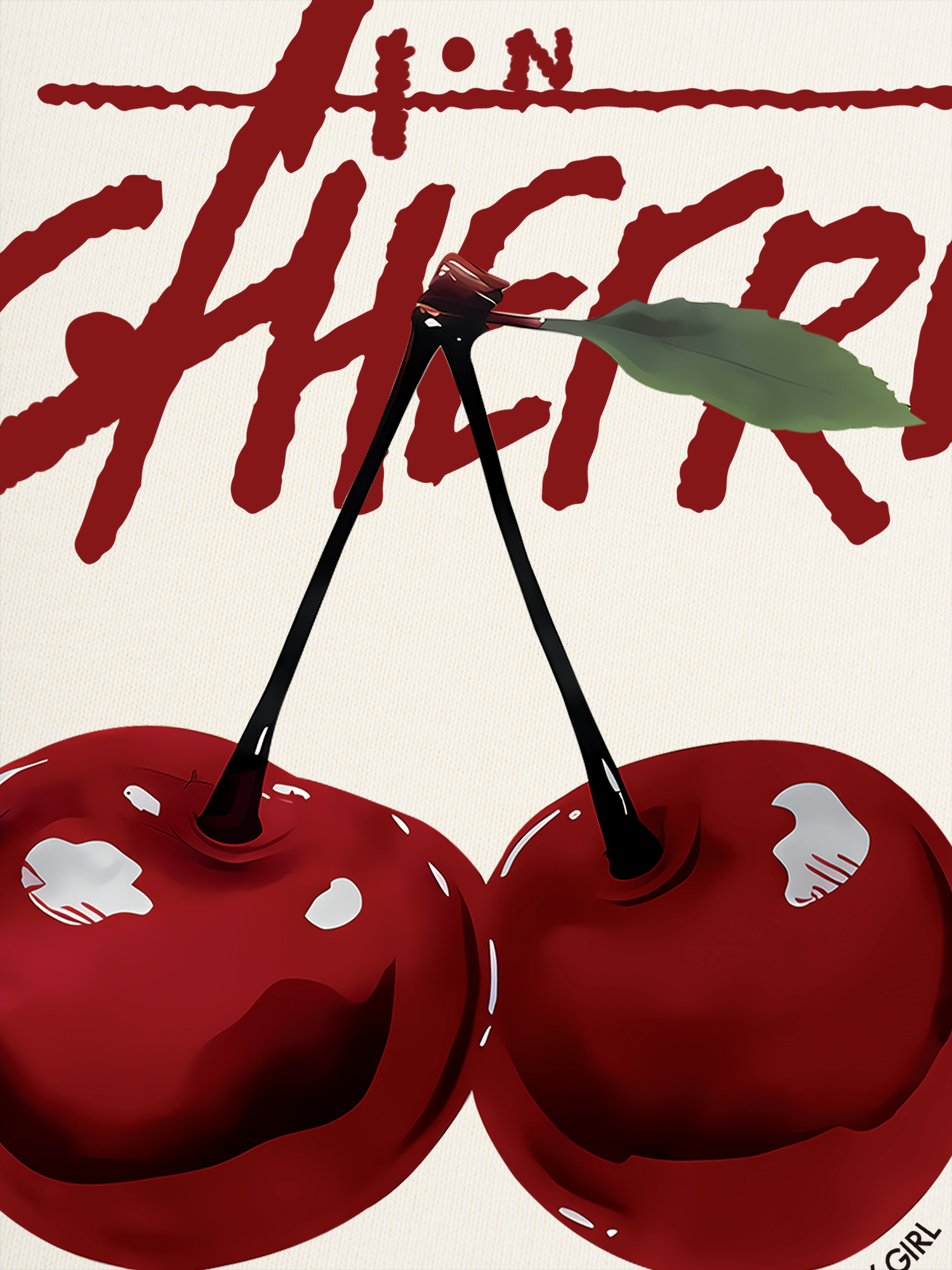 Áo Thun Ringer Relaxed Fit Cherry X Cotton USA