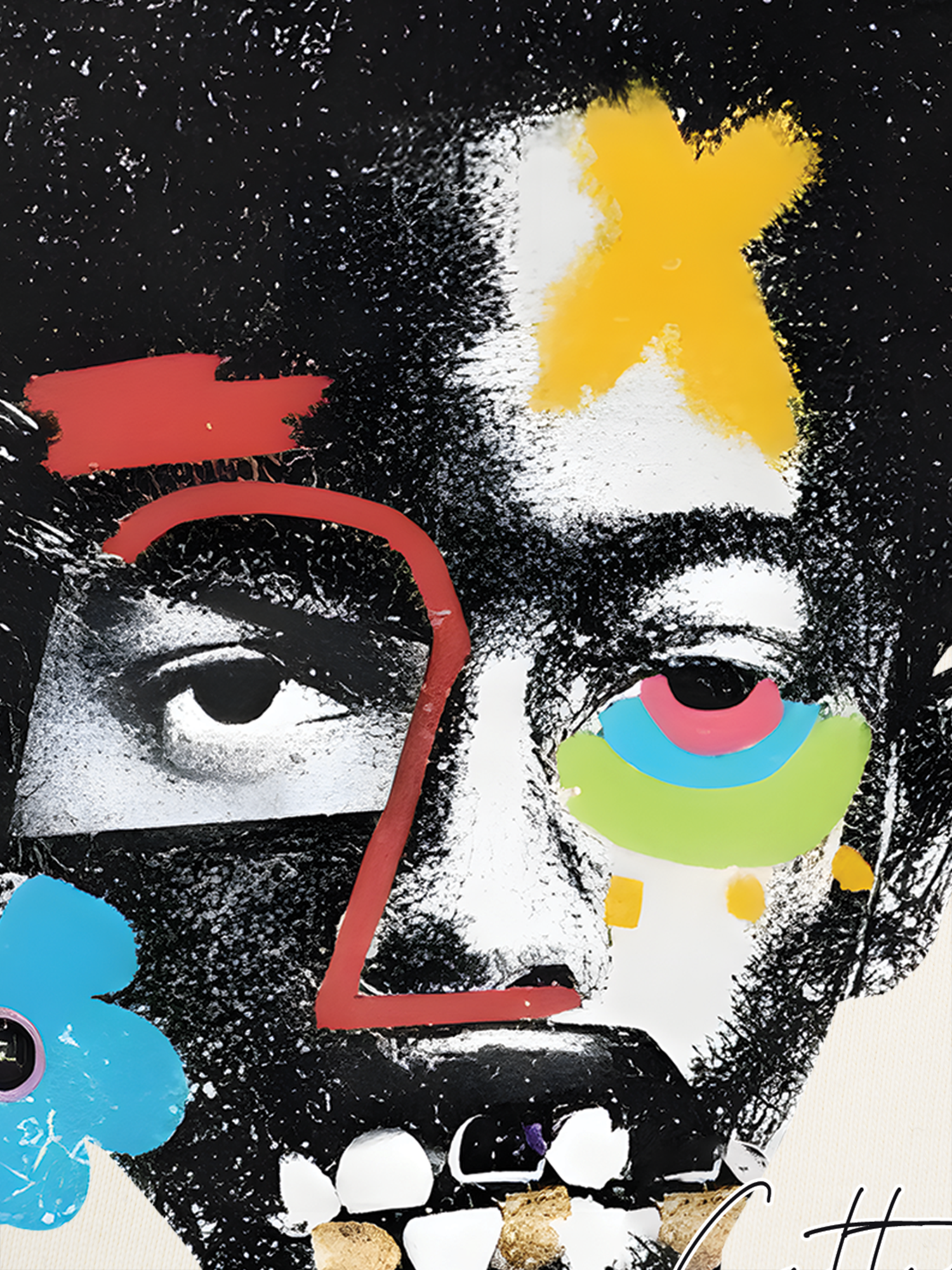 Áo Thun Ringer Relaxed Fit Rapper Multi Element Cotton USA