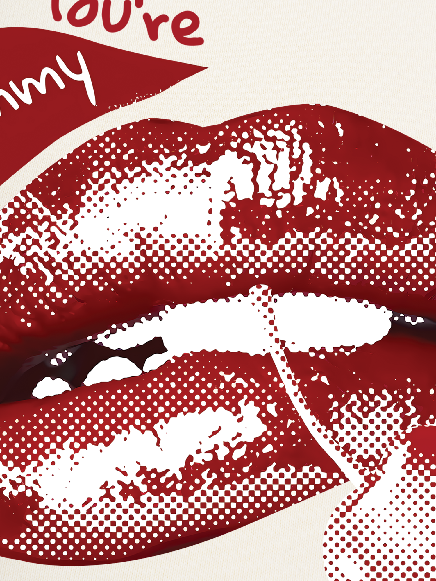 Áo Thun Ringer Relaxed Fit Cherry You_re Yummy