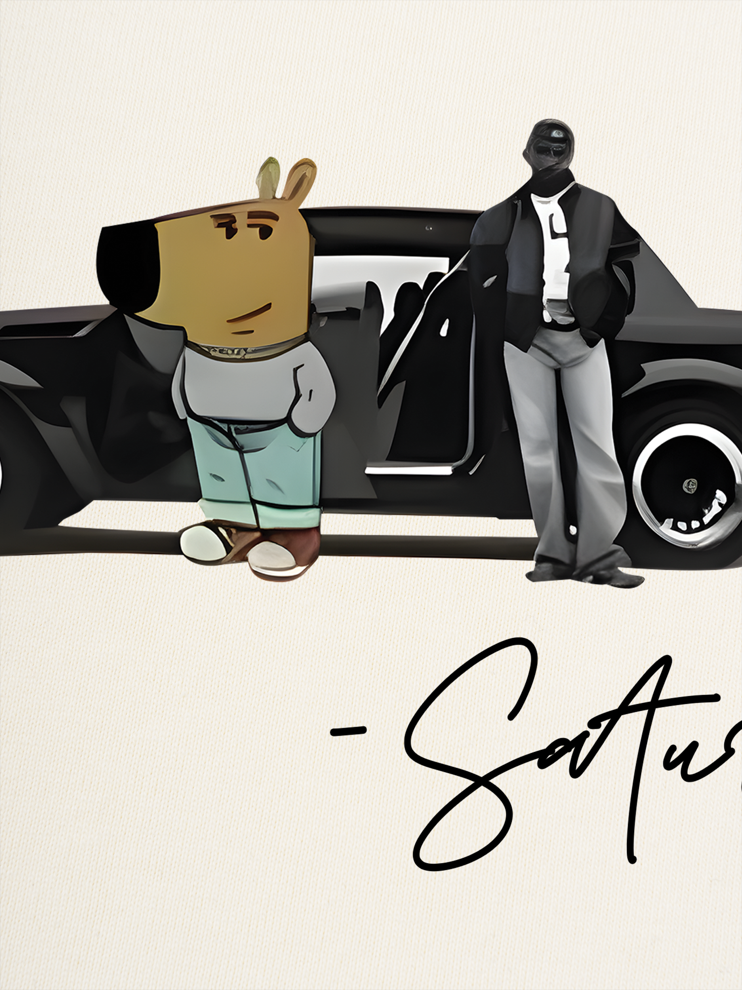 Áo Thun Ringer Relaxed Fit Classic Car Saturday