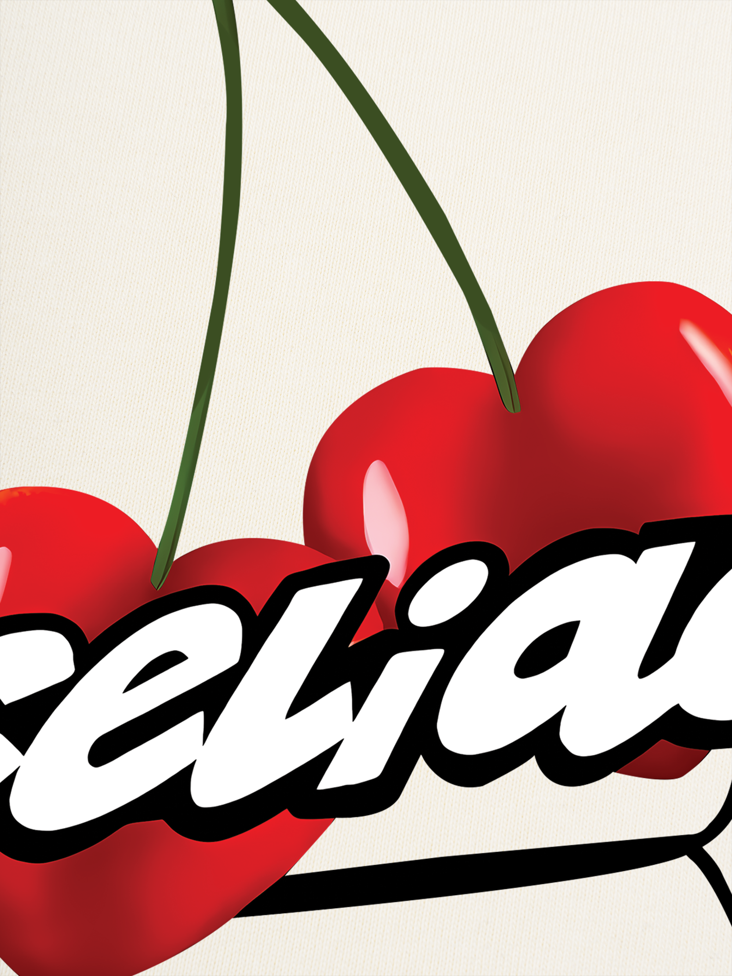 Áo Thun Ringer Relaxed Fit Cherry Celiac