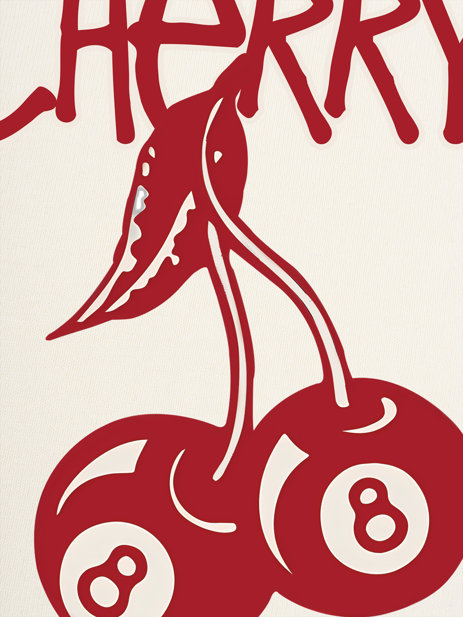 Áo Thun Ringer Relaxed Fit Cherry  8