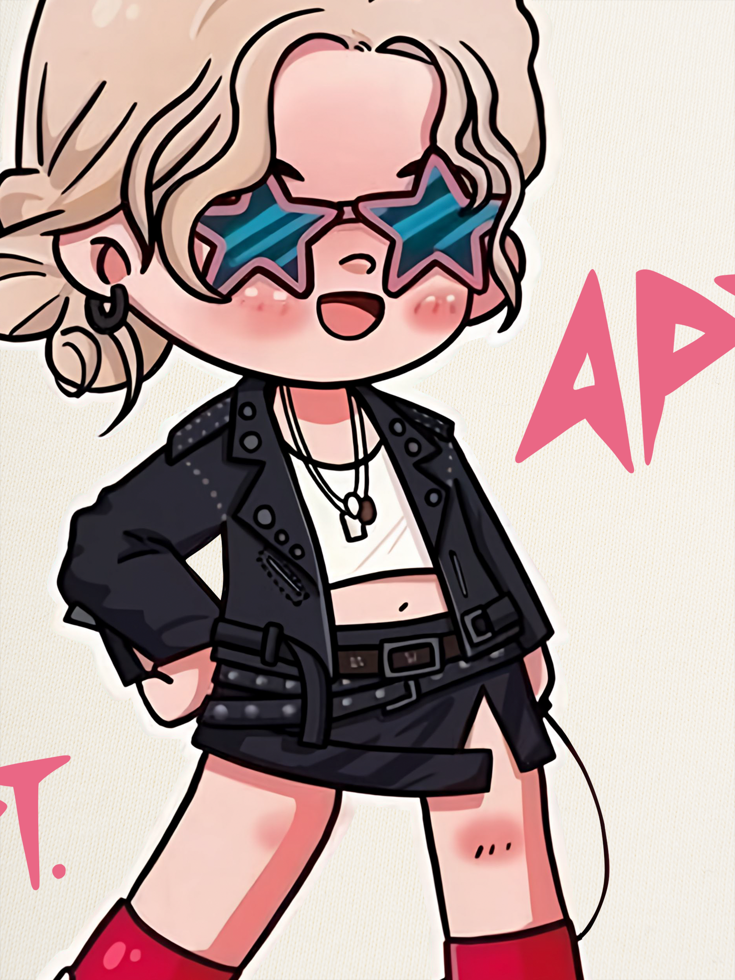 Áo Thun Ringer Relaxed Fit BlackPink Roise APT