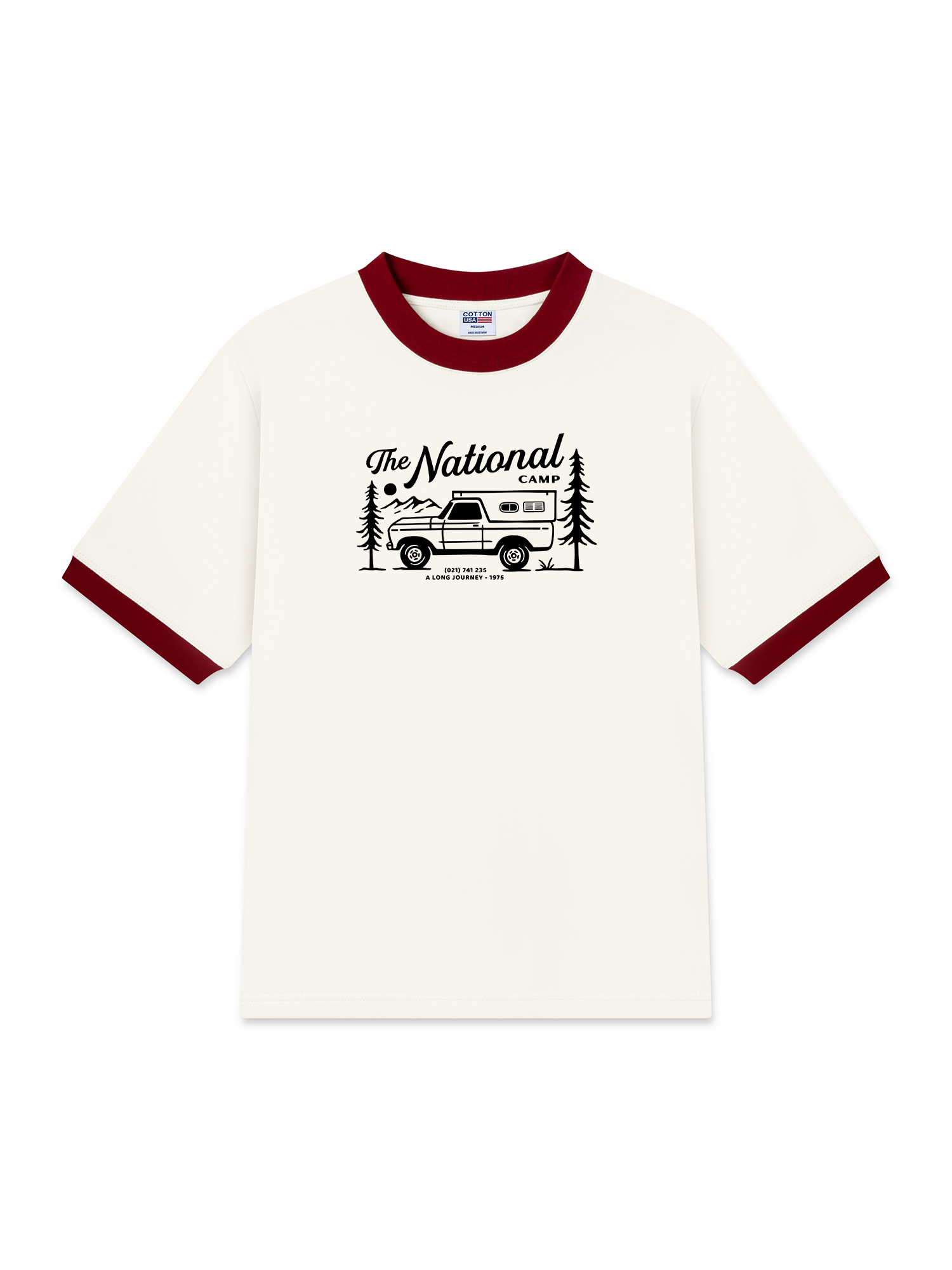 Áo Thun Ringer Relaxed Fit The National Camp