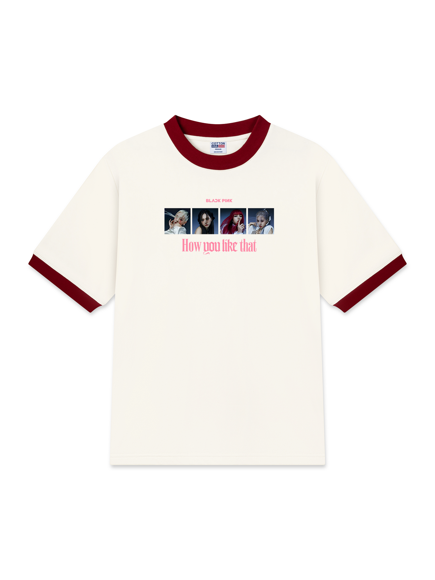 Áo Thun Ringer Relaxed Fit Idols How You Like That