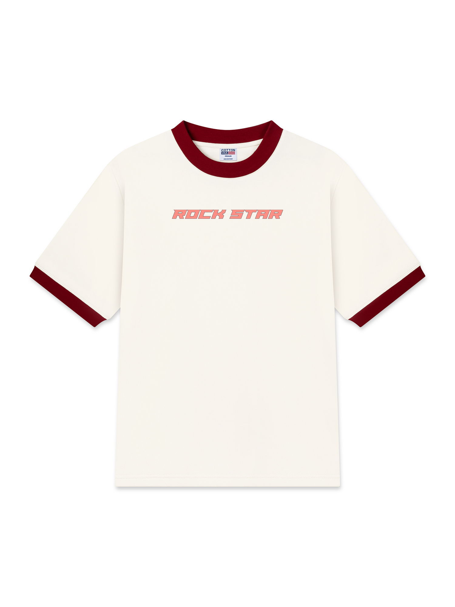 Áo Thun Ringer Relaxed Fit Idols Lisa Rock Star