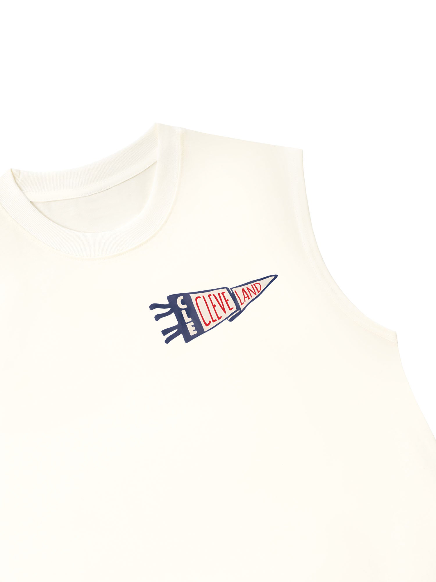 Áo Ba Lỗ Relaxed Fit Baseball Cleve Land