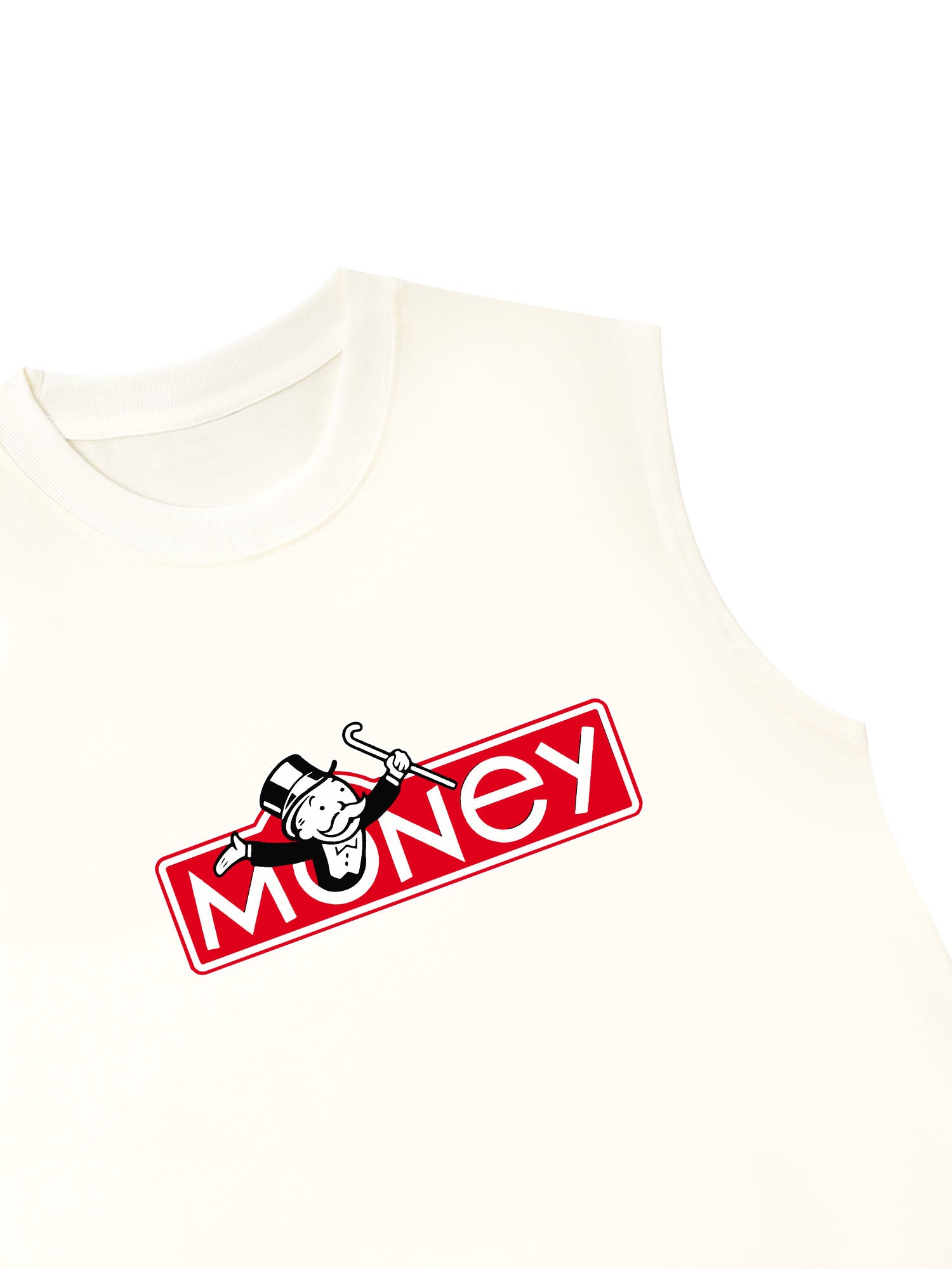 Áo Ba Lỗ Relaxed Fit Money Monopoly Custom