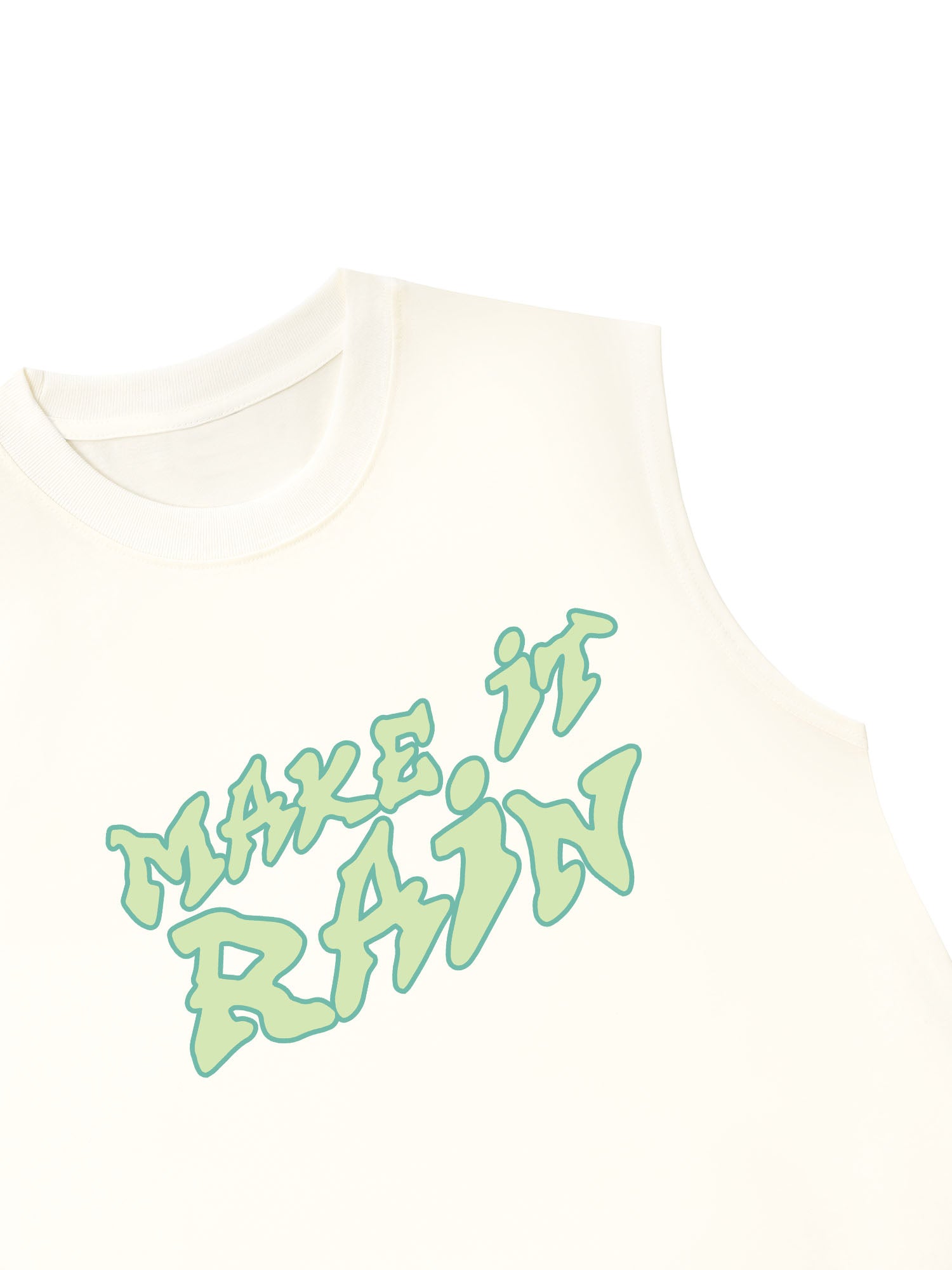 Áo Ba Lỗ Relaxed Fit Money Make It Rain