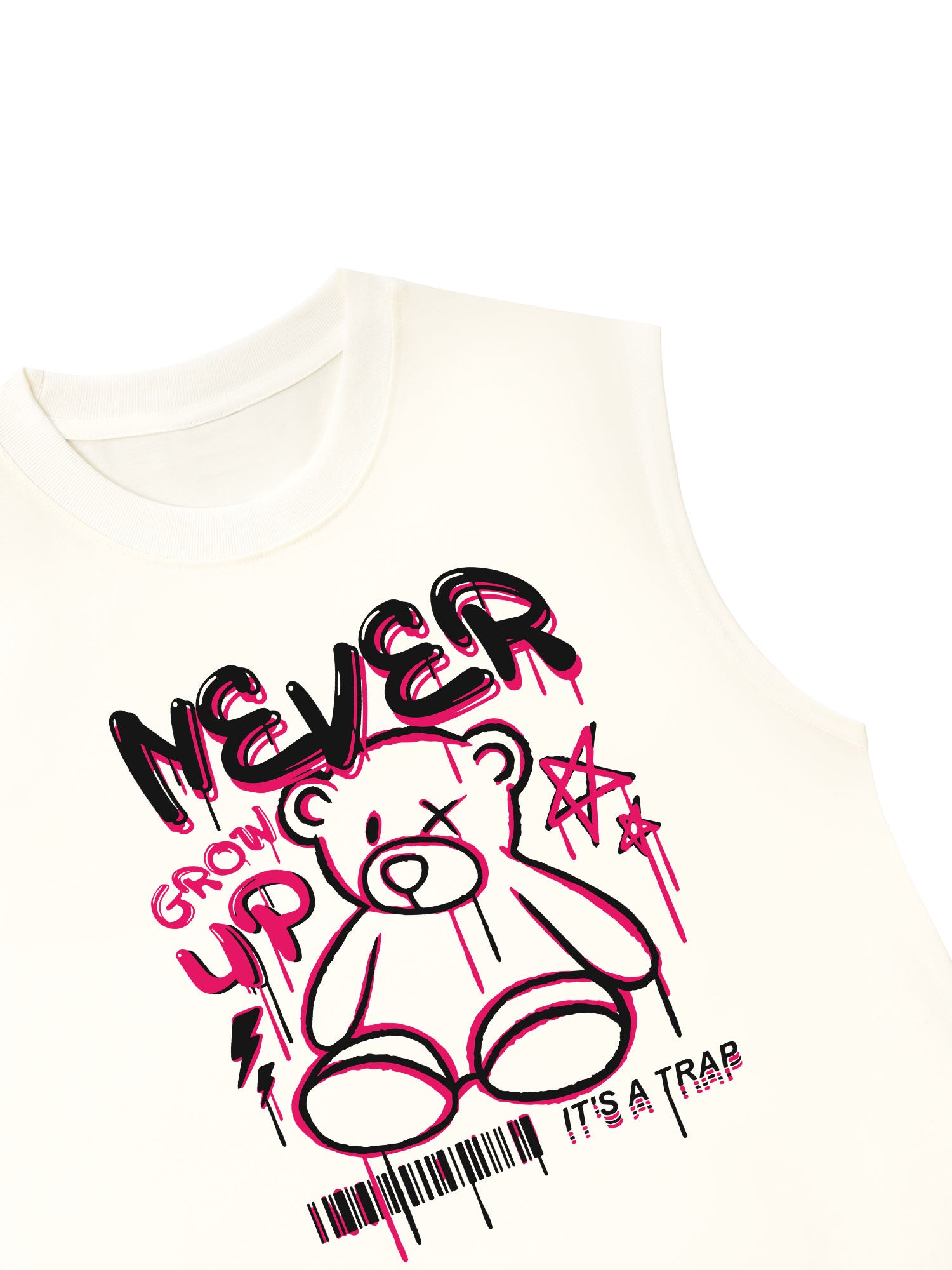 Áo Ba Lỗ Relaxed Fit Never Grow Up
