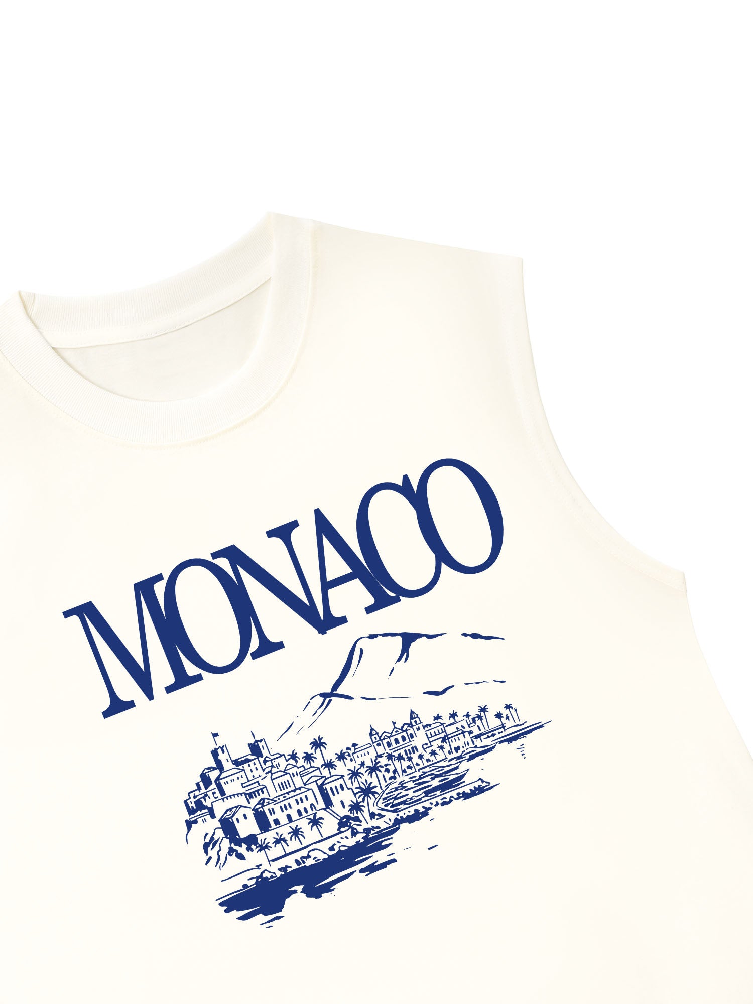 Áo Ba Lỗ Relaxed Fit The Monaco Estate