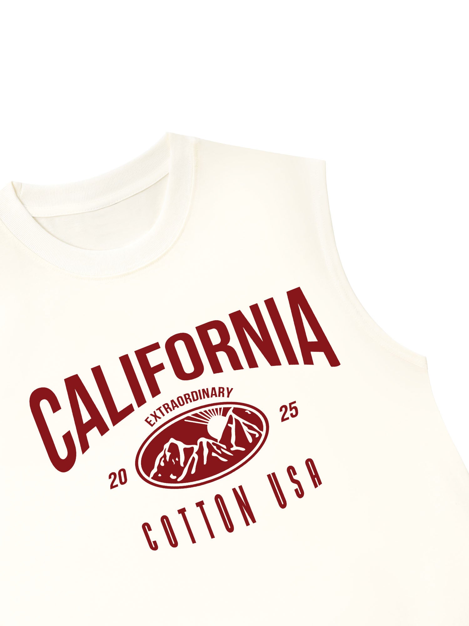 Áo Ba Lỗ Relaxed Fit USA California Extraordinary
